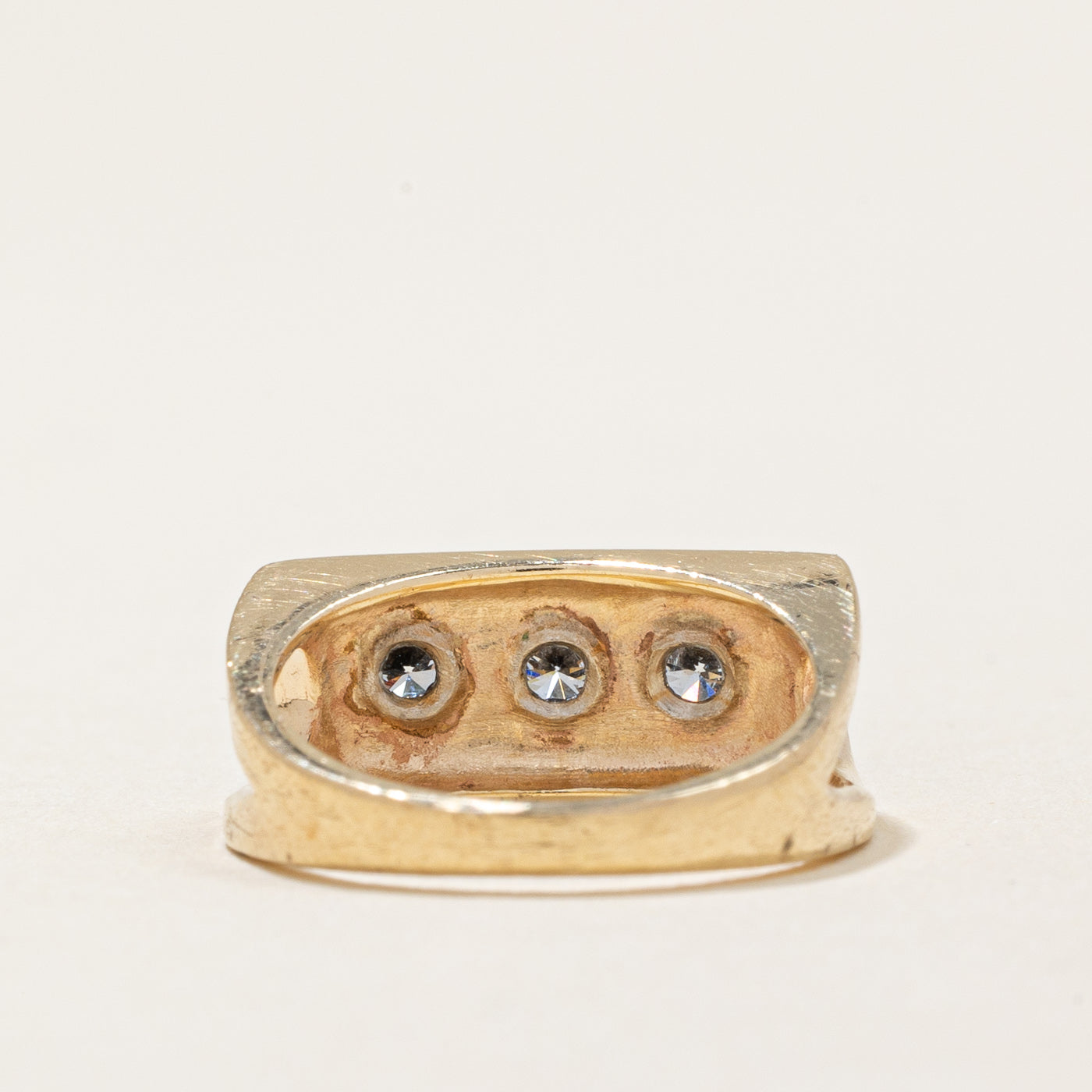 Three Stone Diamond Ring | 0.25ctw | SZ 3 |