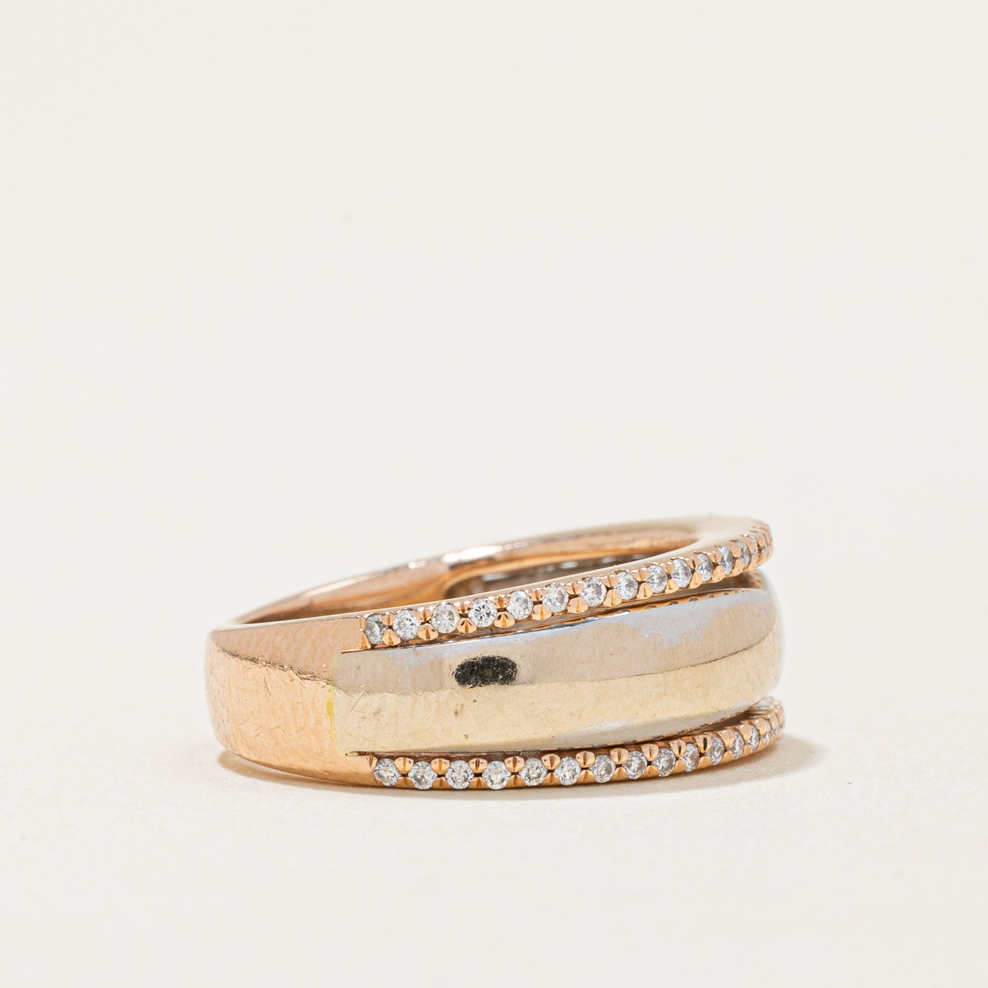 Diamond Edge Band | 0.20ctw | SZ 4.5 |