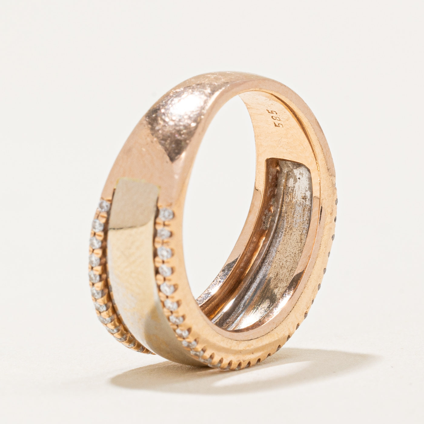Diamond Edge Band | 0.20ctw | SZ 4.5 |