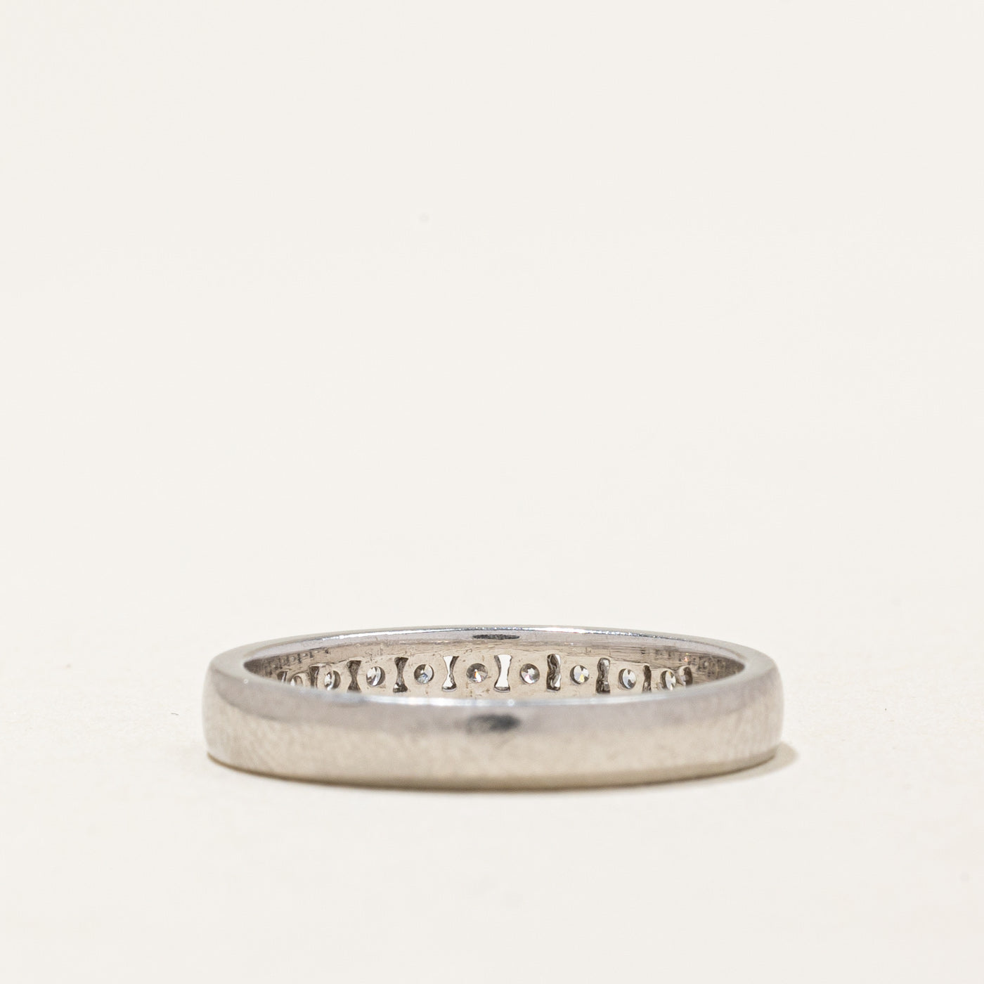 Channel Set Semi Eternity Diamond Ring | 0.23ctw | SZ 5.75 |