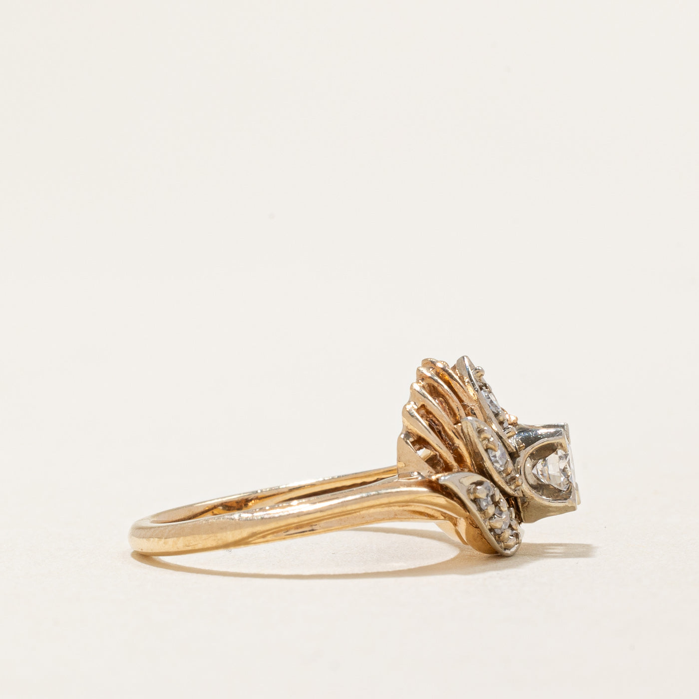 Diamond Cocktail Ring | 0.24ctw | SZ 4.25 |