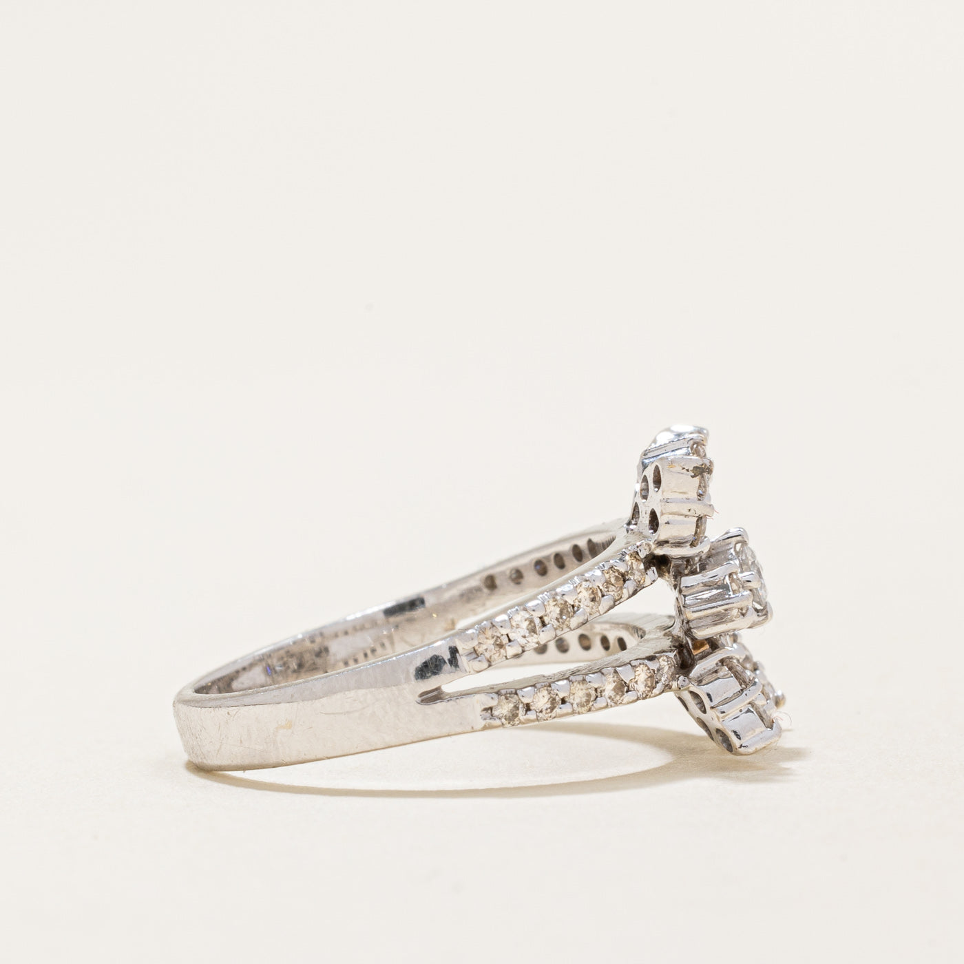 Diamond Cocktail Ring | 0.64ctw | SZ 7 |