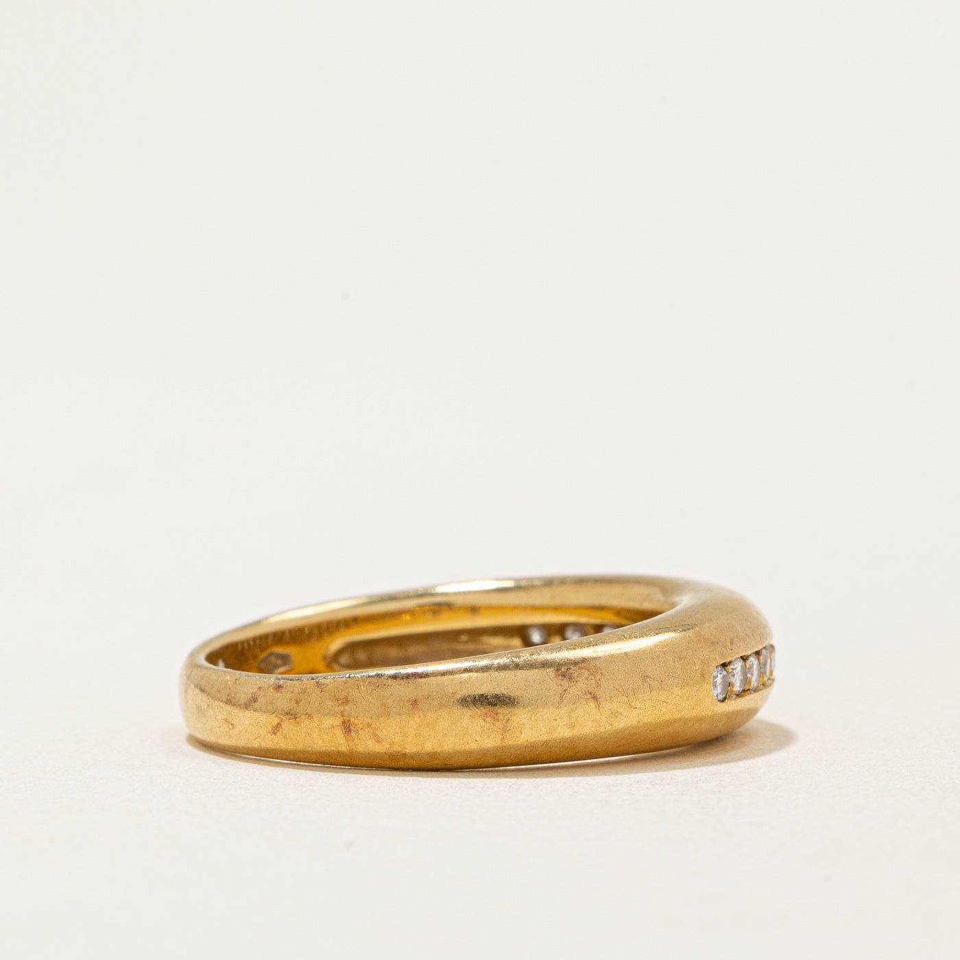 Channel Set Diamond Ring | 0.15ctw | SZ 7.25 |