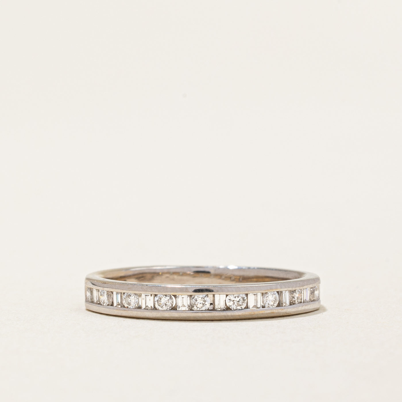 Channel Set Diamond Ring | 0.20ctw | SZ 4.75 |