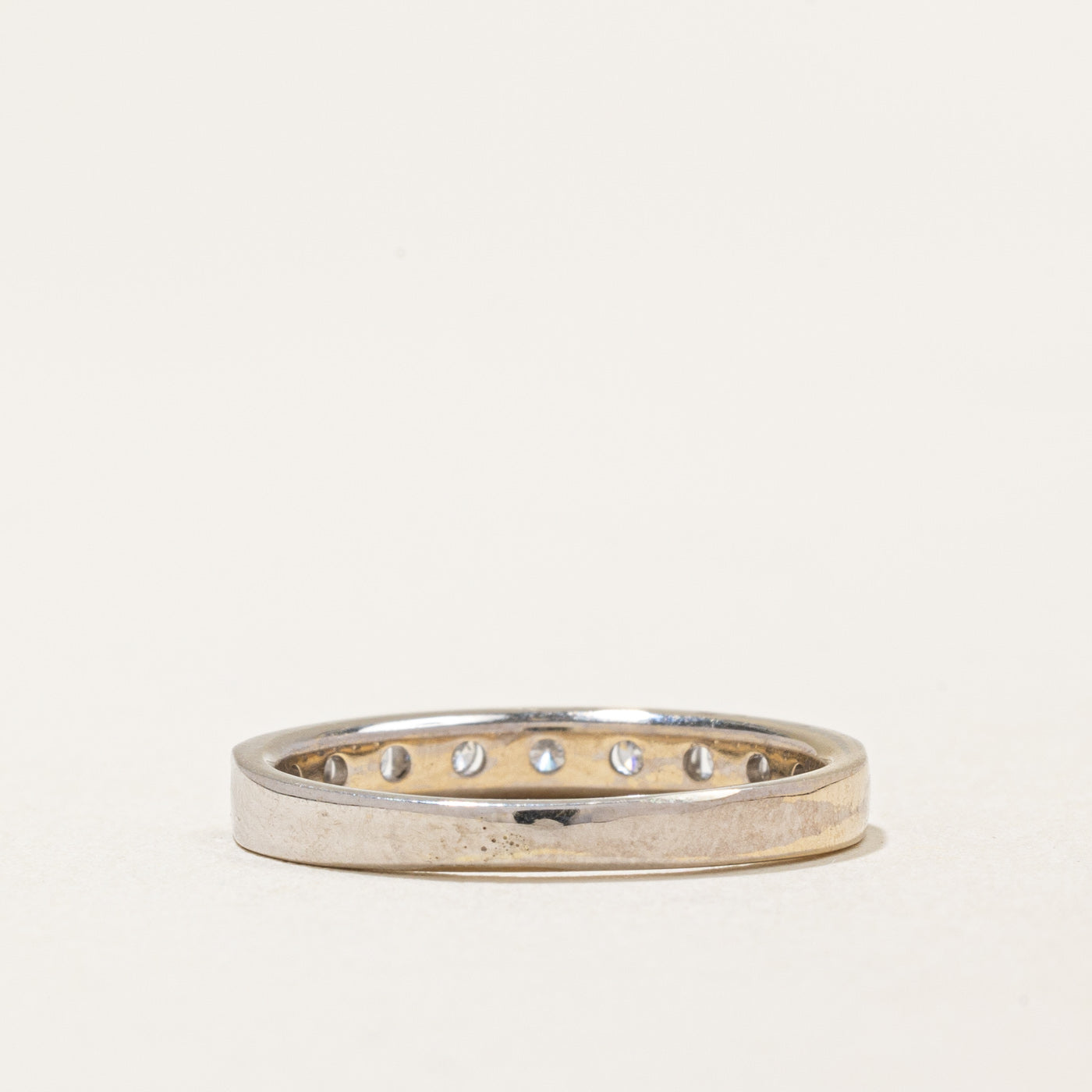 Channel Set Diamond Ring | 0.20ctw | SZ 4.75 |