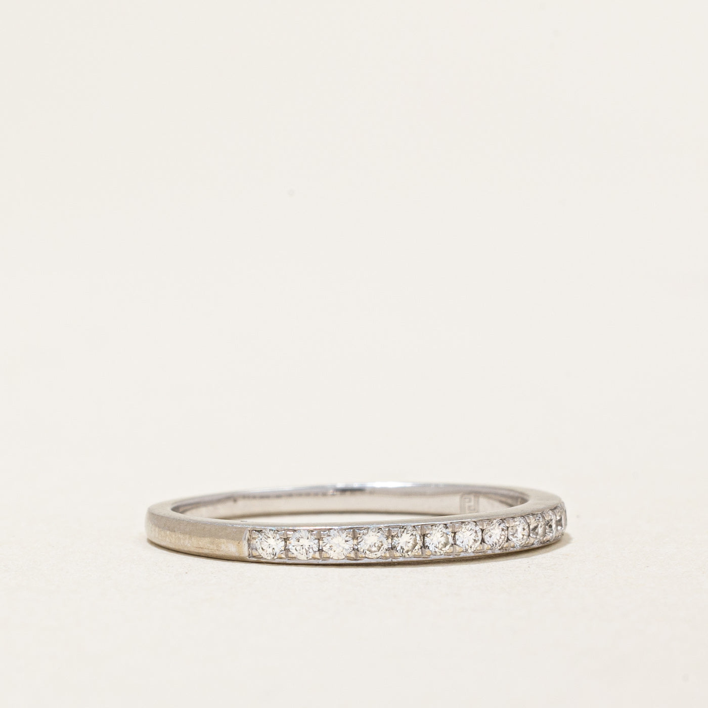 Diamond Half Eternity Ring | 0.21ctw | SZ 6.75 |