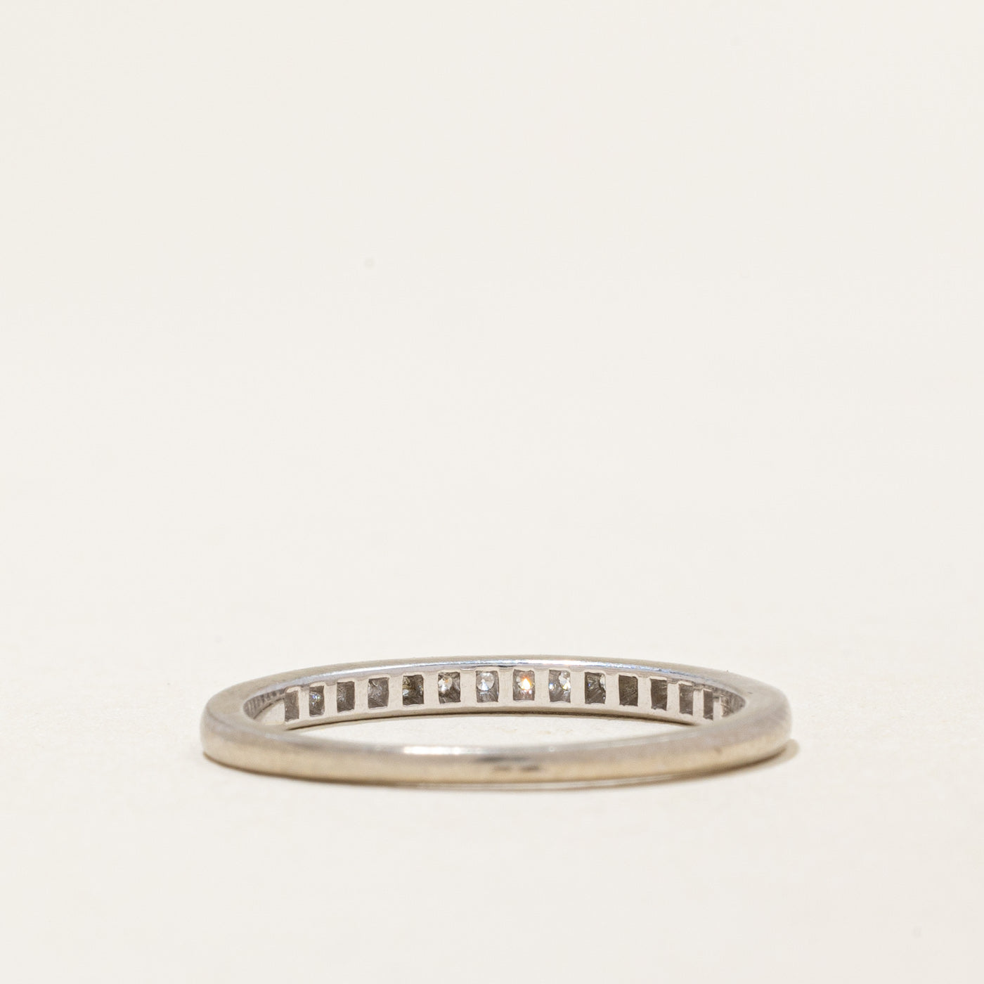 Diamond Half Eternity Ring | 0.21ctw | SZ 6.75 |