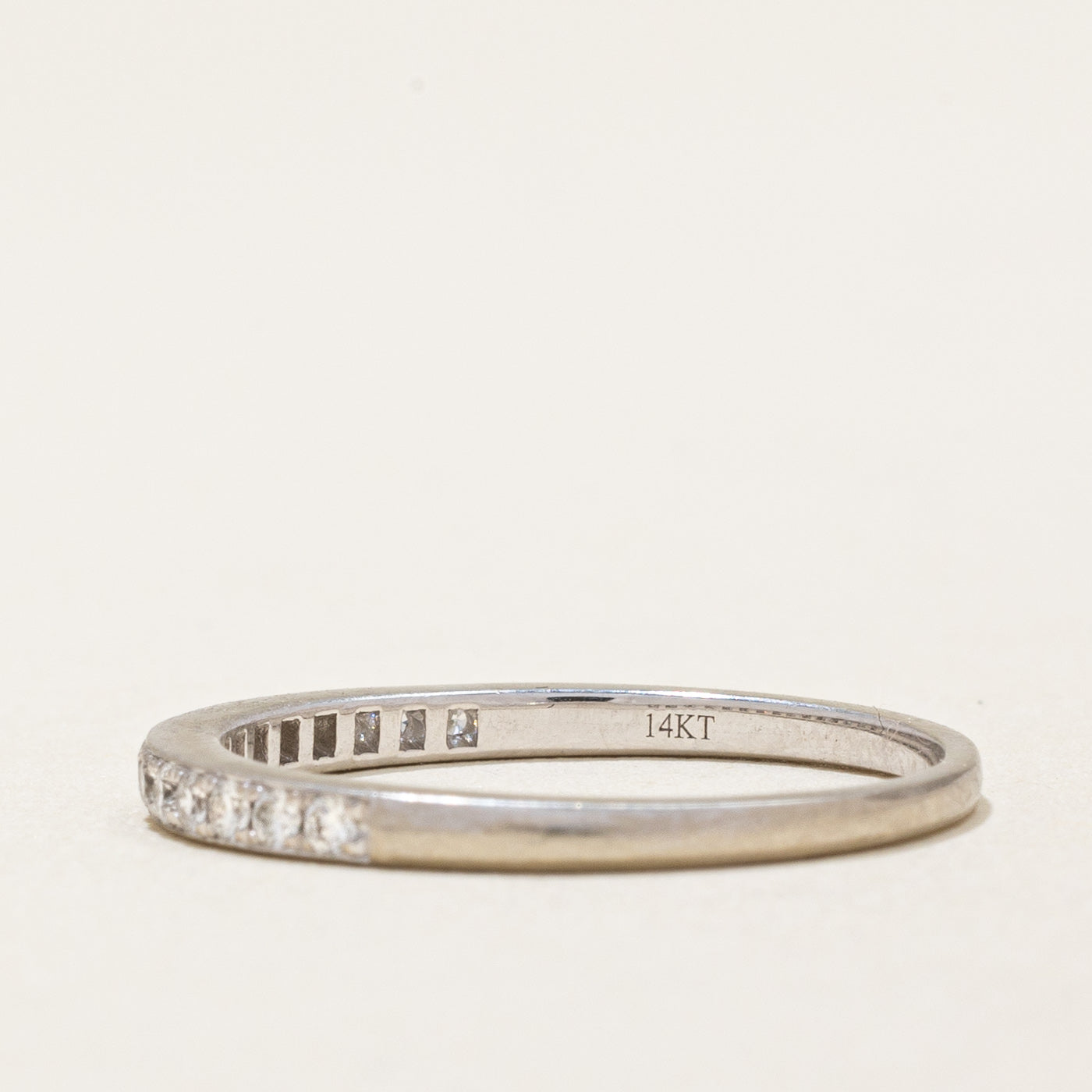 Diamond Half Eternity Ring | 0.21ctw | SZ 6.75 |