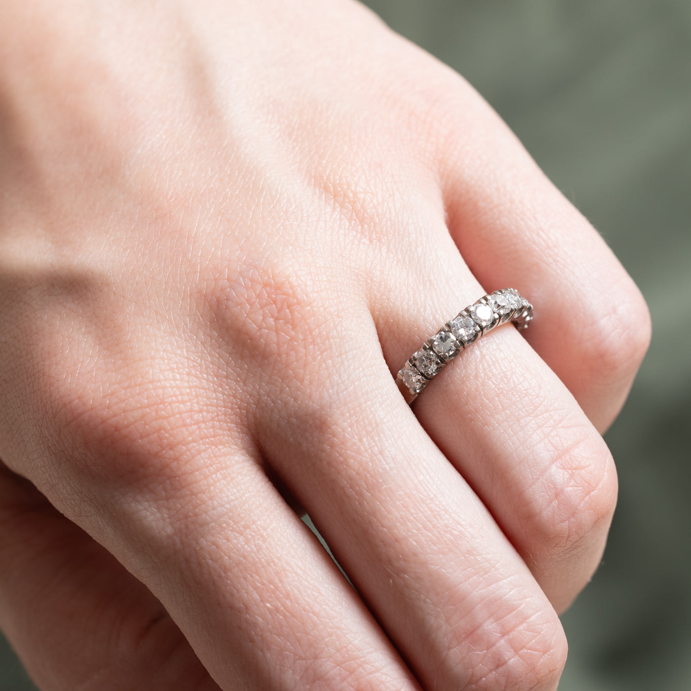 Semi Eternity Diamond Band | 0.83ctw | SZ 5.75