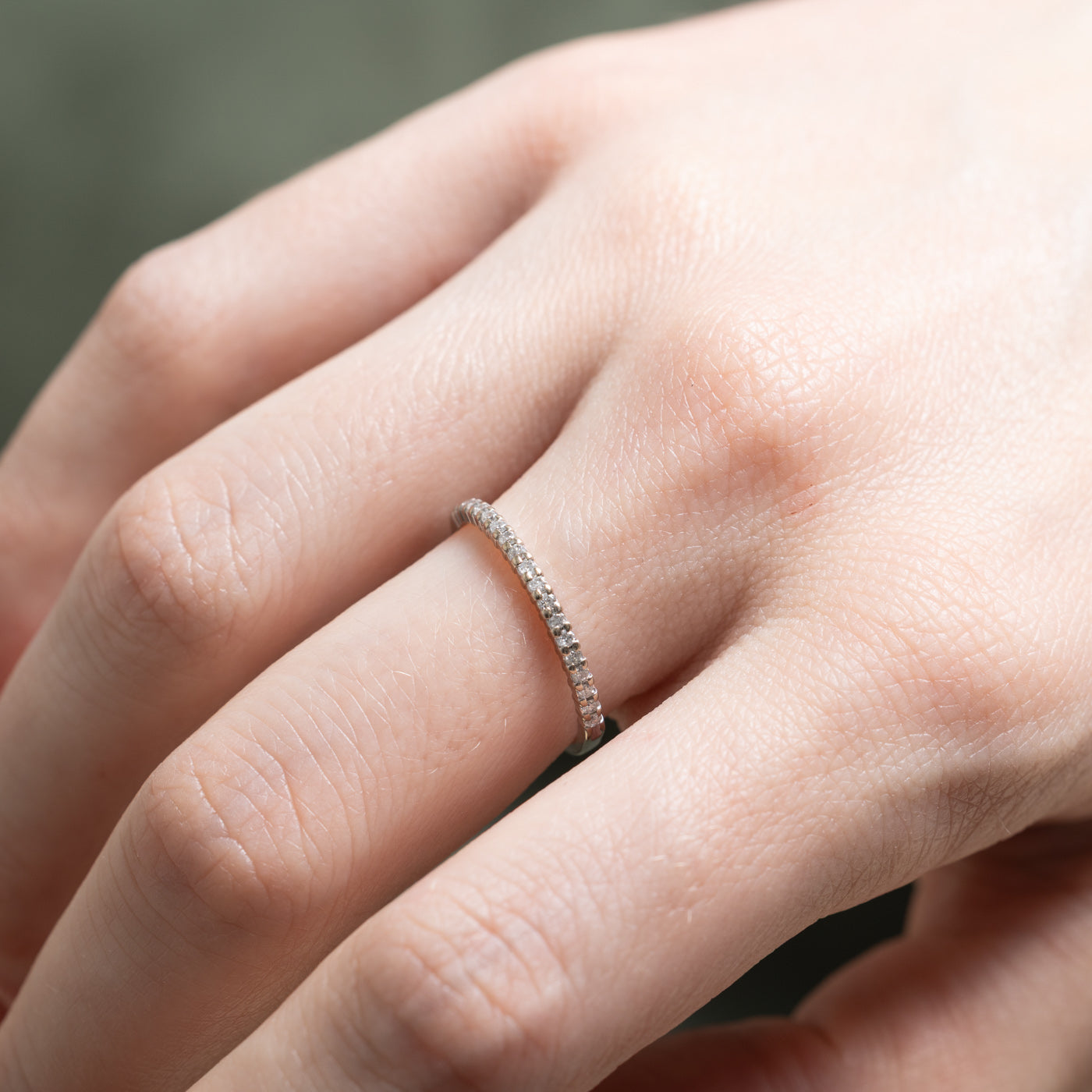 Semi Eternity Diamond Band | 0.15ctw | SZ 7