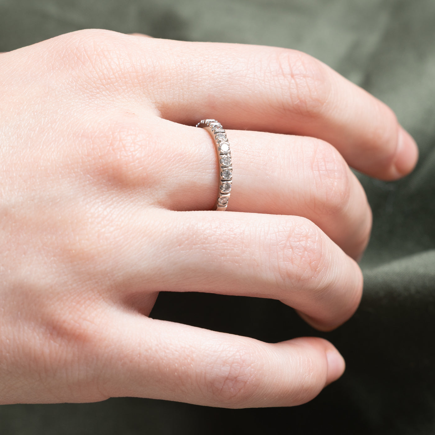Semi Eternity Diamond Band | 0.40ctw | SZ 6.5