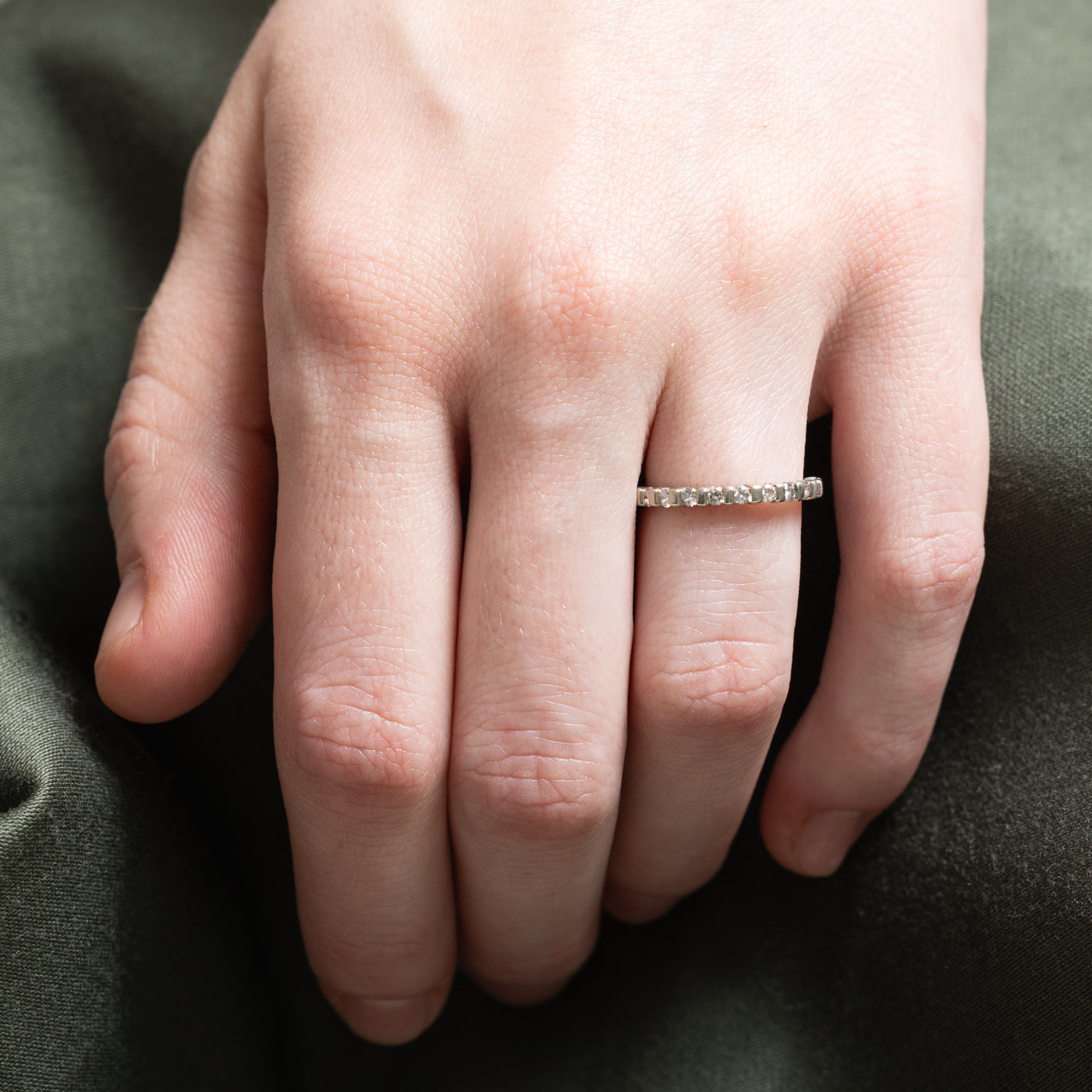 Semi Eternity Diamond Band | 0.30ctw | SZ 4.75