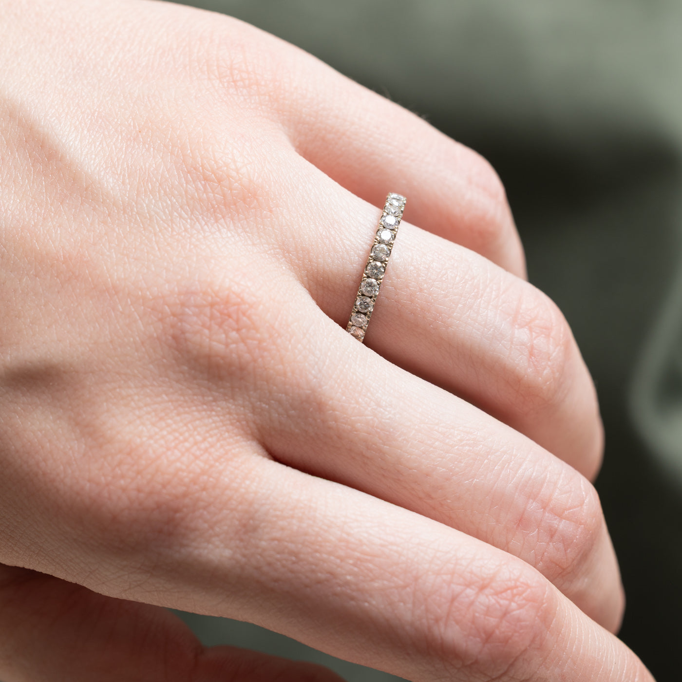 Semi Eternity Diamond Band | 0.28ctw | SZ 6