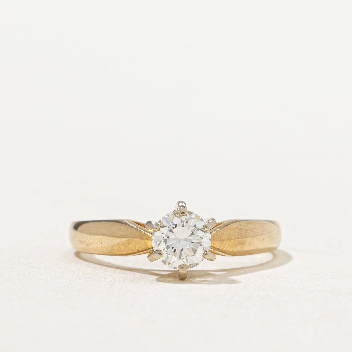 Solitaire Diamond Engagement Ring | 0.42ct | SZ 5