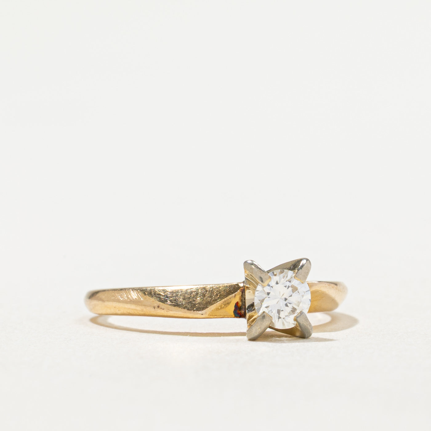 Solitaire Diamond Ring | 0.26ct | SZ 6