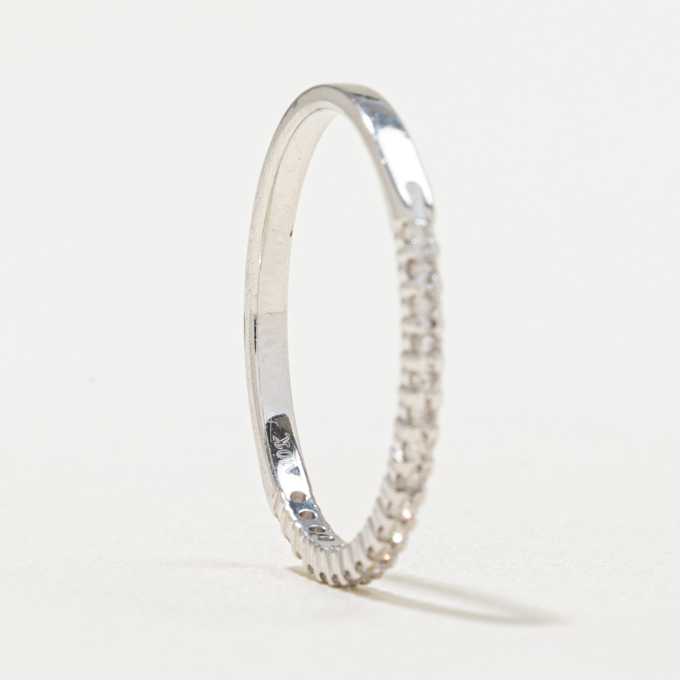Semi Eternity Diamond Band | 0.15ctw | SZ 7.25