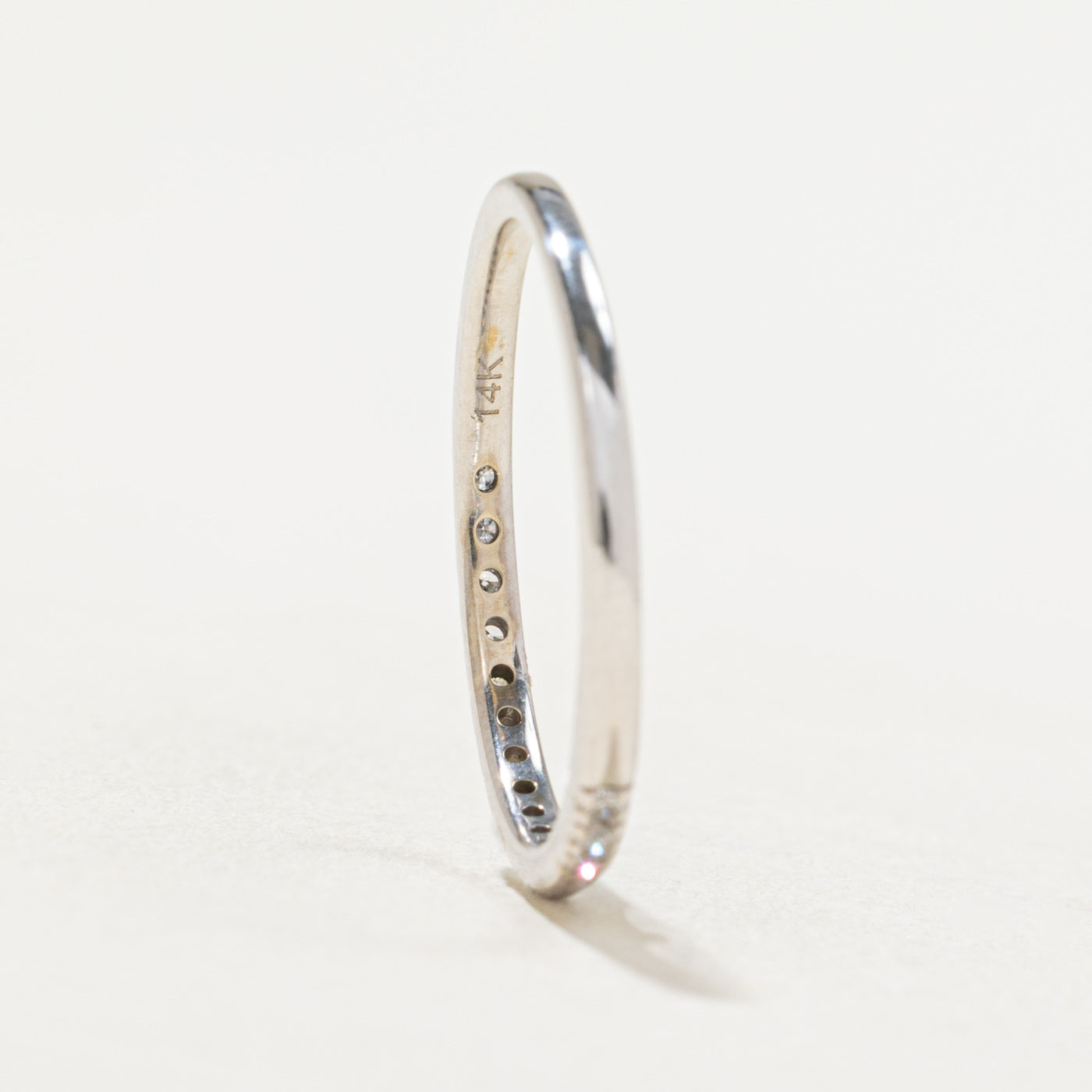 Semi Eternity Diamond Band | 0.13ctw | SZ 7.25