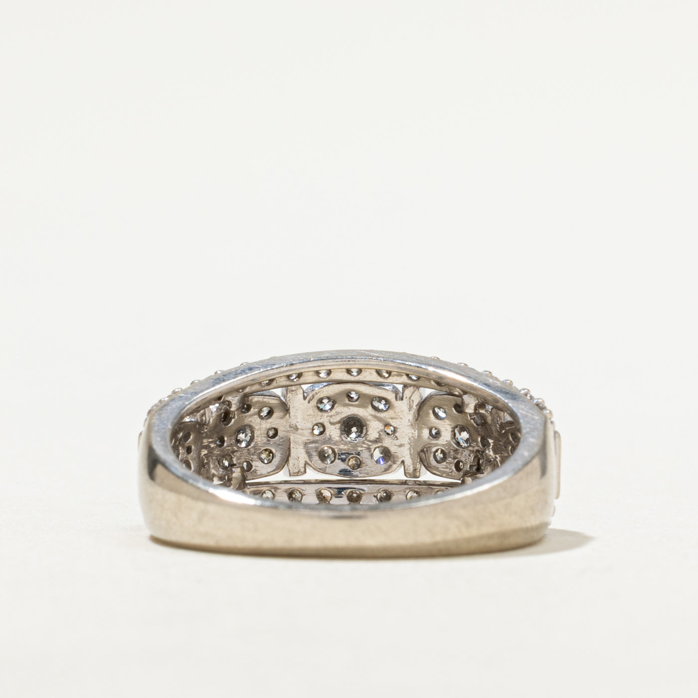 Diamond Multi Halo Ring | 0.90ctw | SZ 7.5