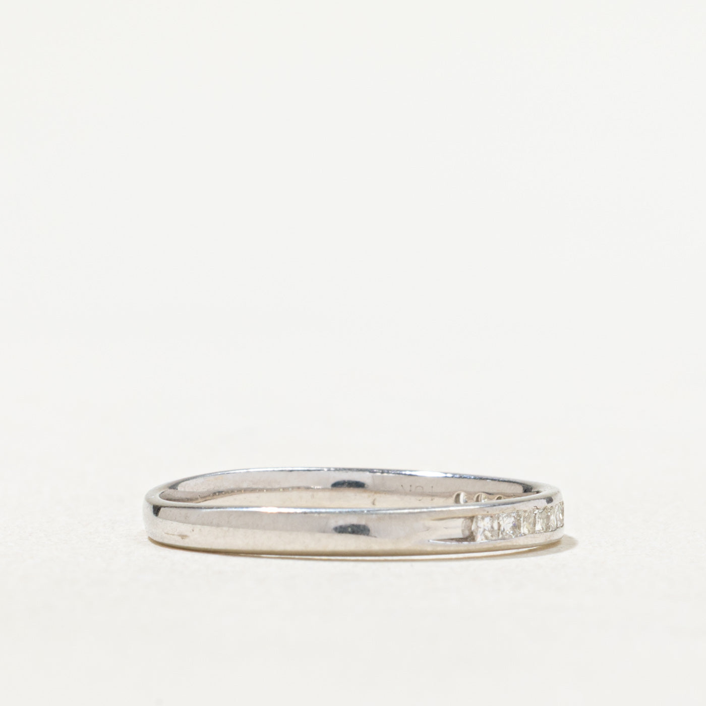 Semi Eternity Princess Cut Diamond Band | 0.14ctw | SZ 6