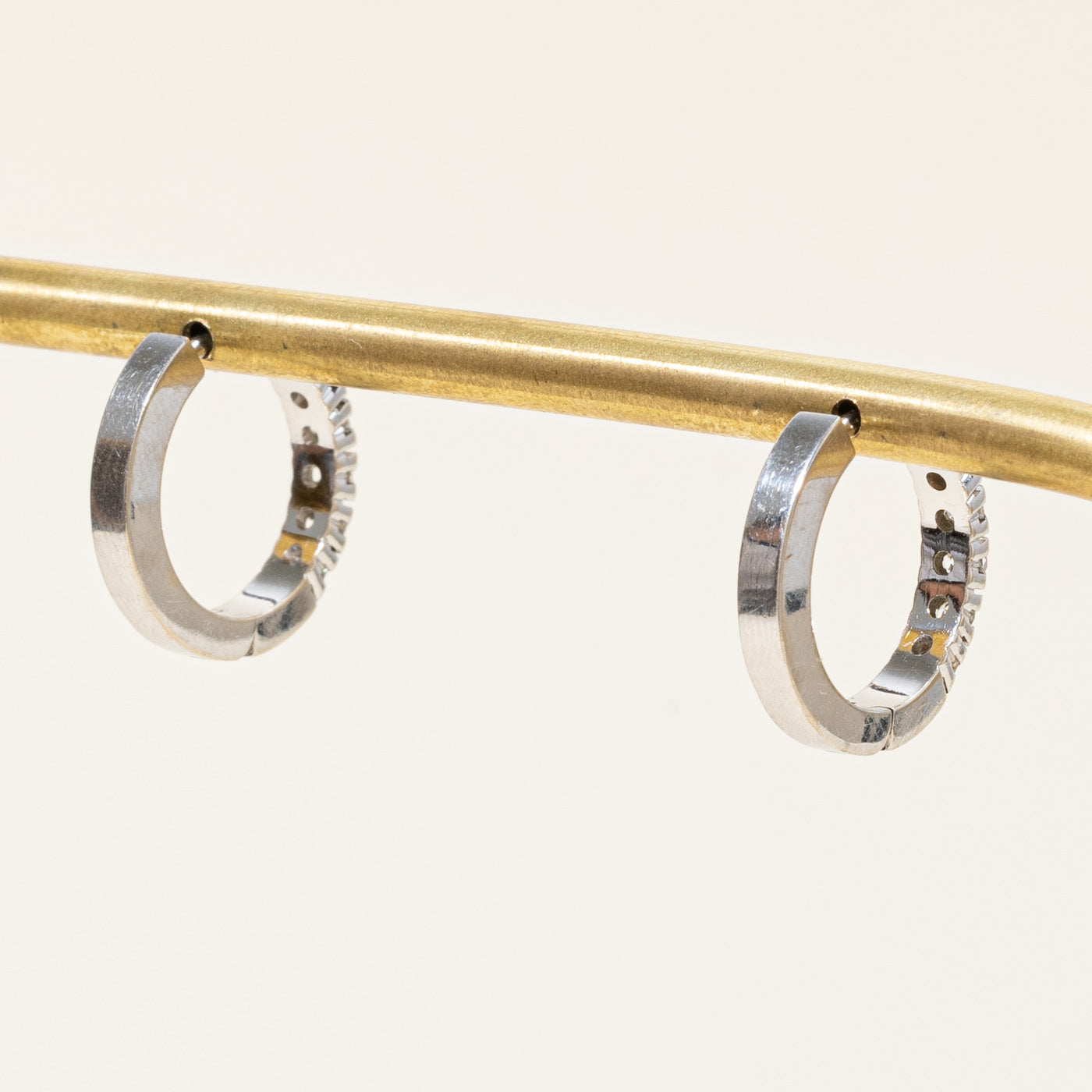 Diamond Huggie Earrings | 0.31ctw |