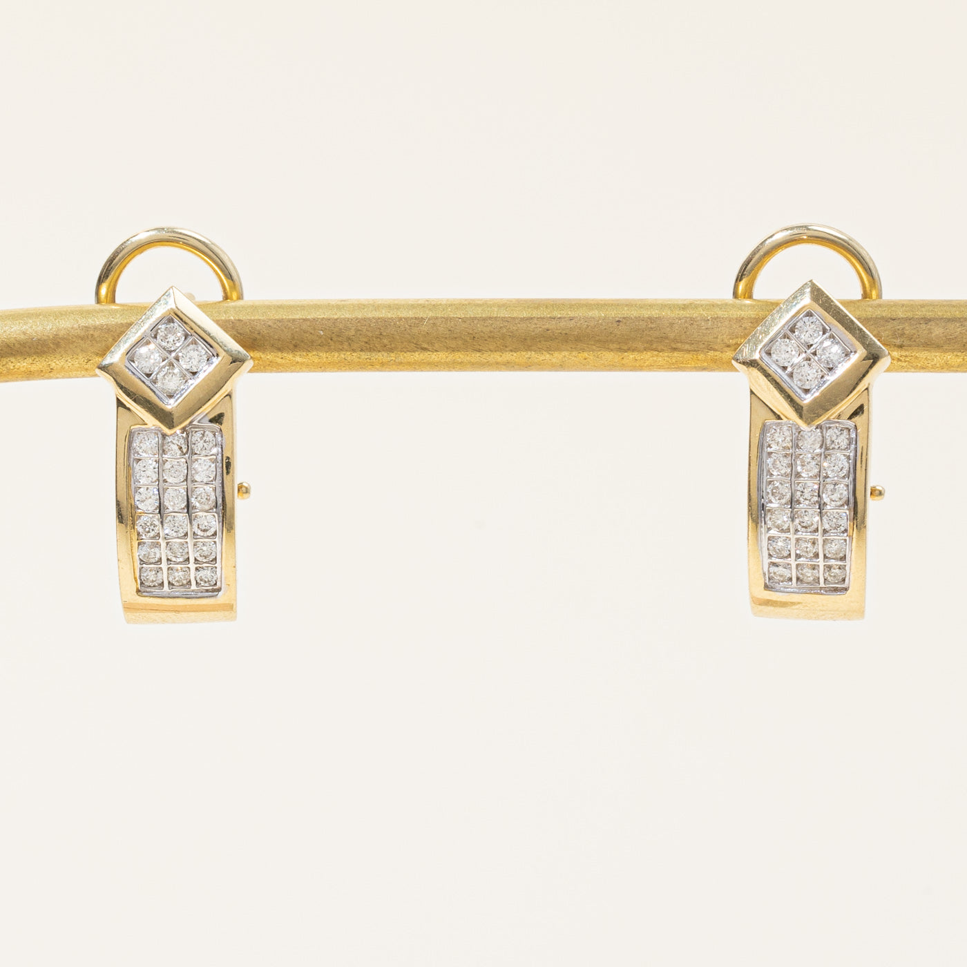 Pave Set Diamond Earrings | 0.40ctw |
