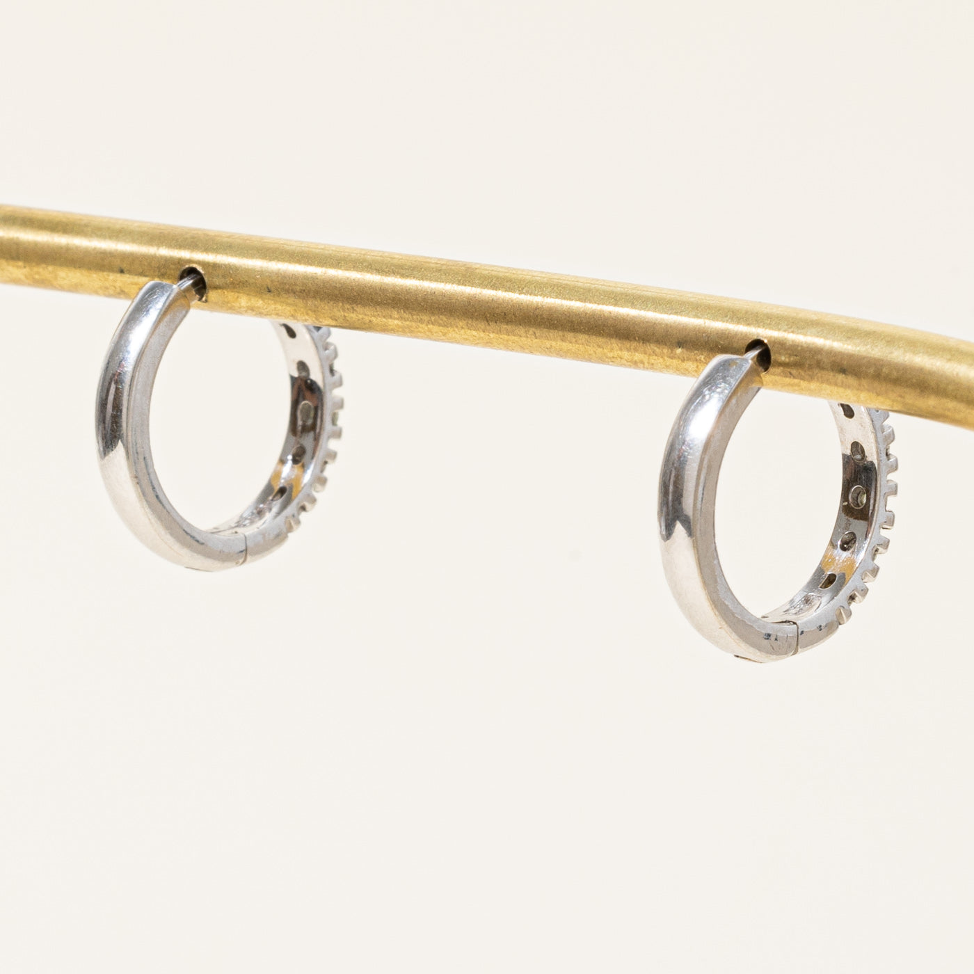 Diamond Huggie Earrings | 0.10ctw |
