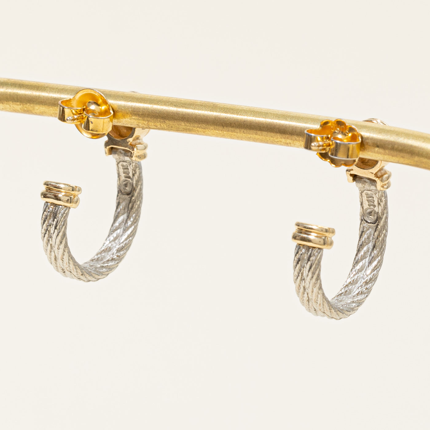 Bezel Set Diamond Earrings | 0.19ctw |