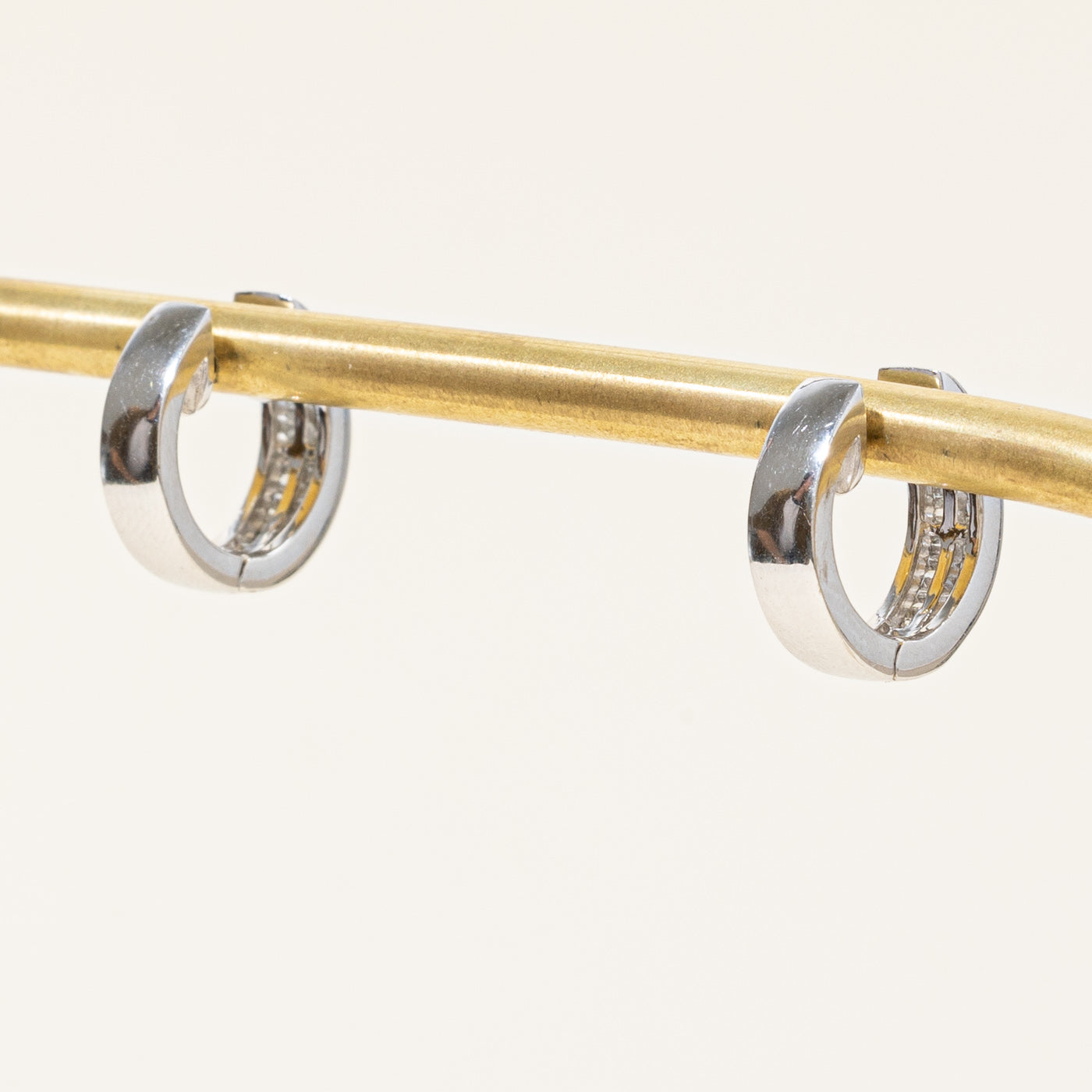 Diamond Huggie Earrings | 0.39ctw |