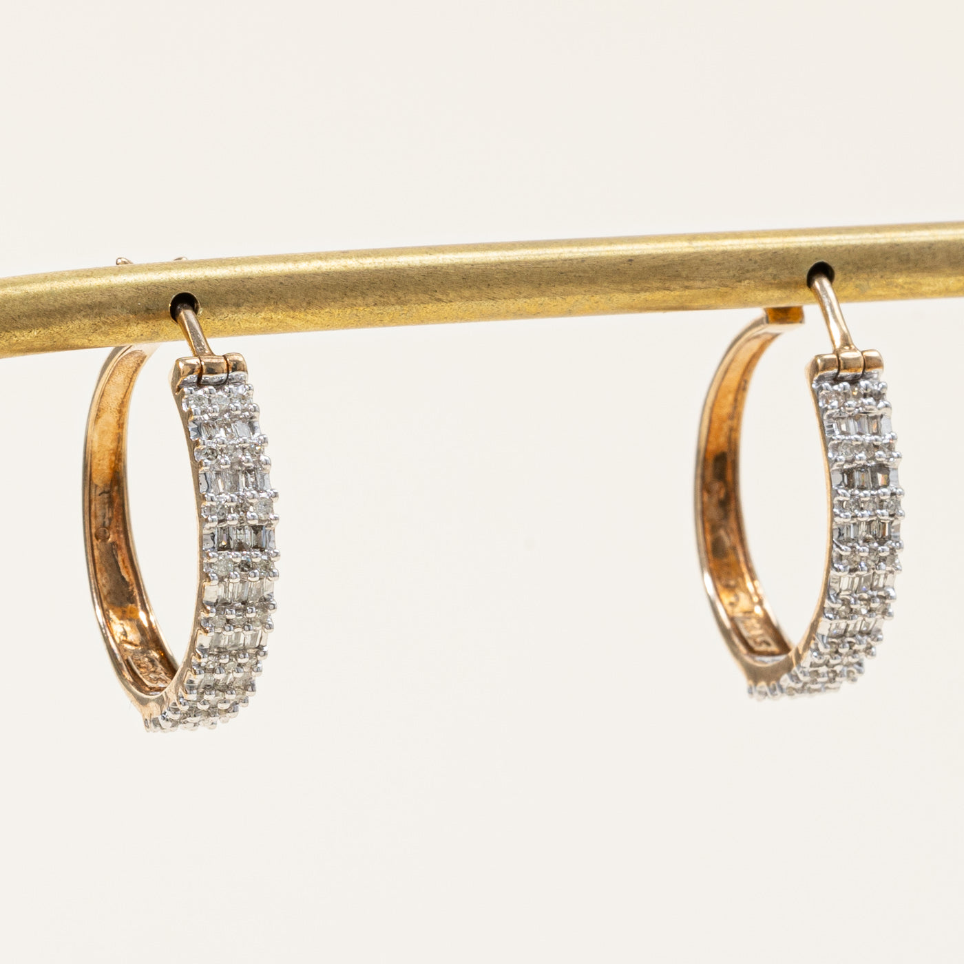 Diamond Hoop Earrings | 0.60ctw |