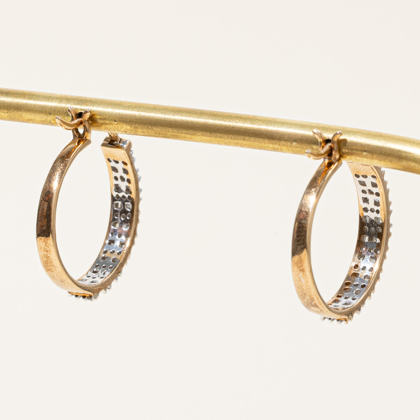 Diamond Hoop Earrings | 0.60ctw |