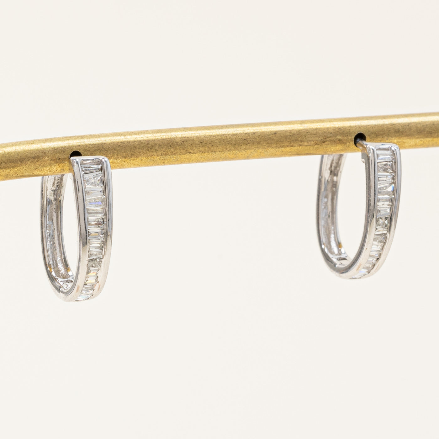 Diamond Hoop Earrings | 0.37ctw |