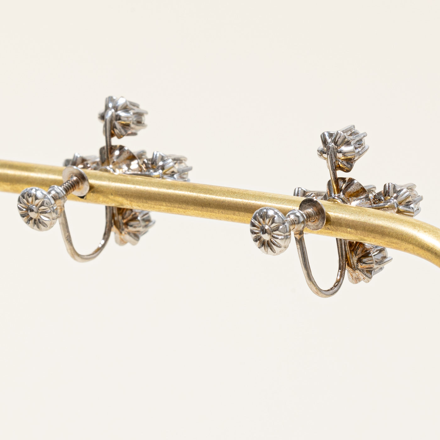 Diamond Screw Back Earrings | 1.43ctw |