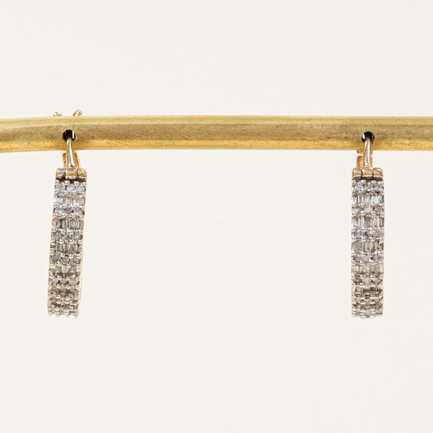 Diamond Hoop Earrings | 0.59ctw |