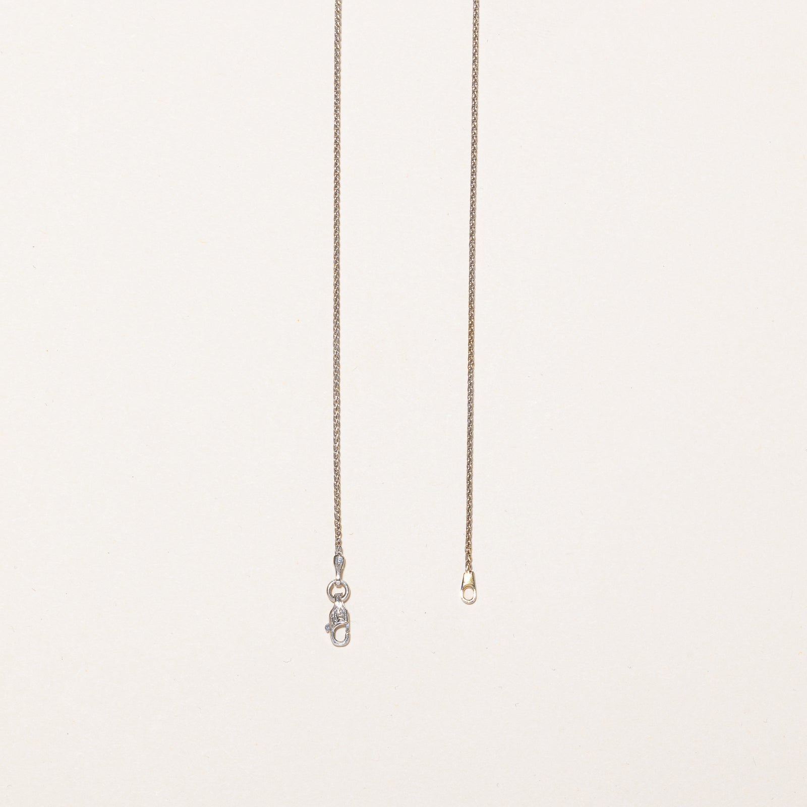 18k White Gold Wheat Chain | 18" |
