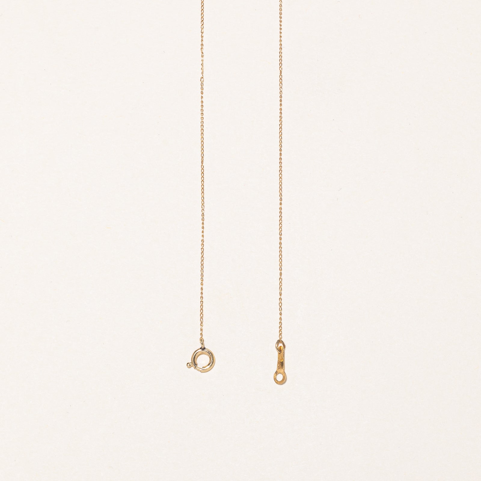 Solitaire Diamond Pendant & Necklace | 0.22ct | 17" |