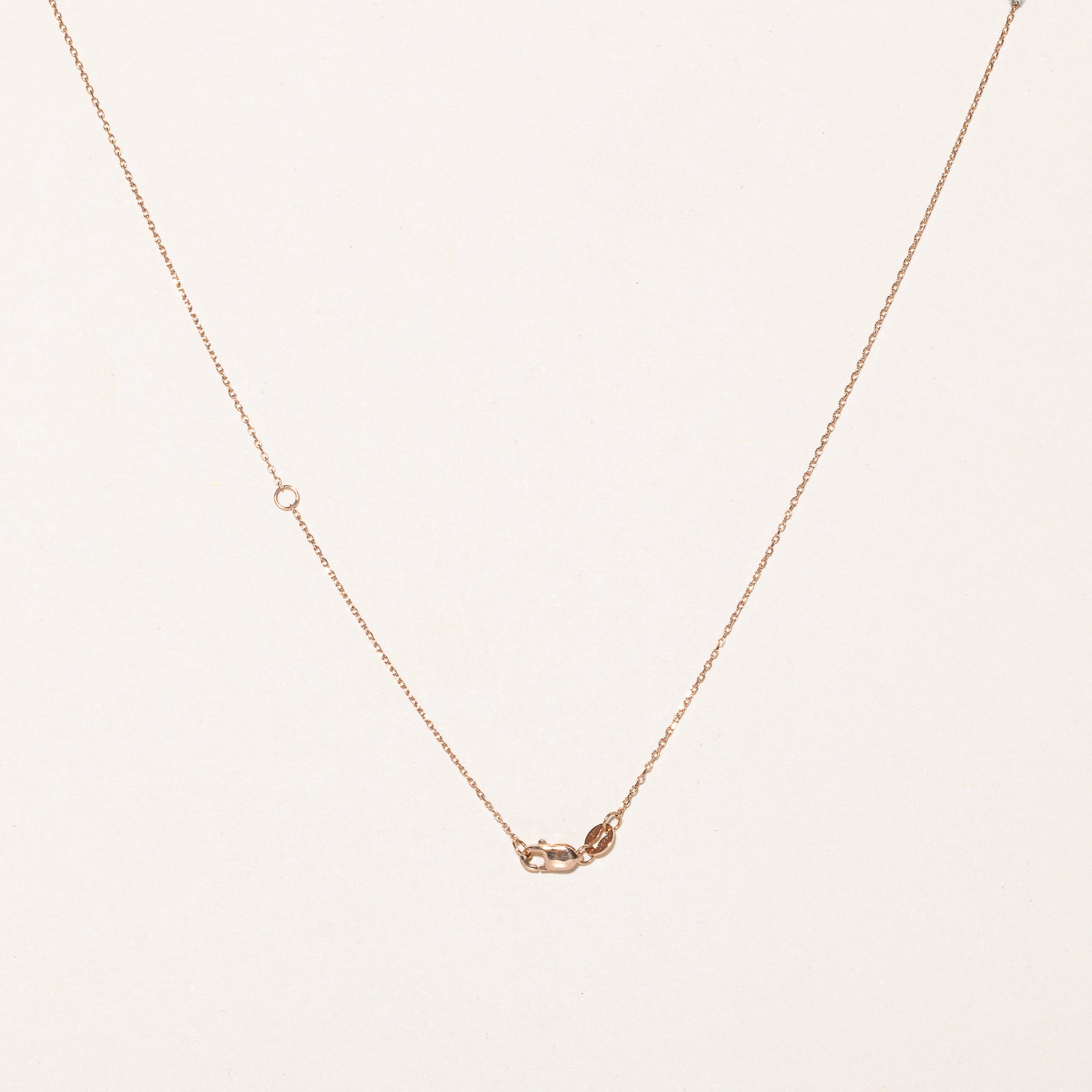 Diamond Scoop Pendant Necklace | 0.24ctw | 18" |