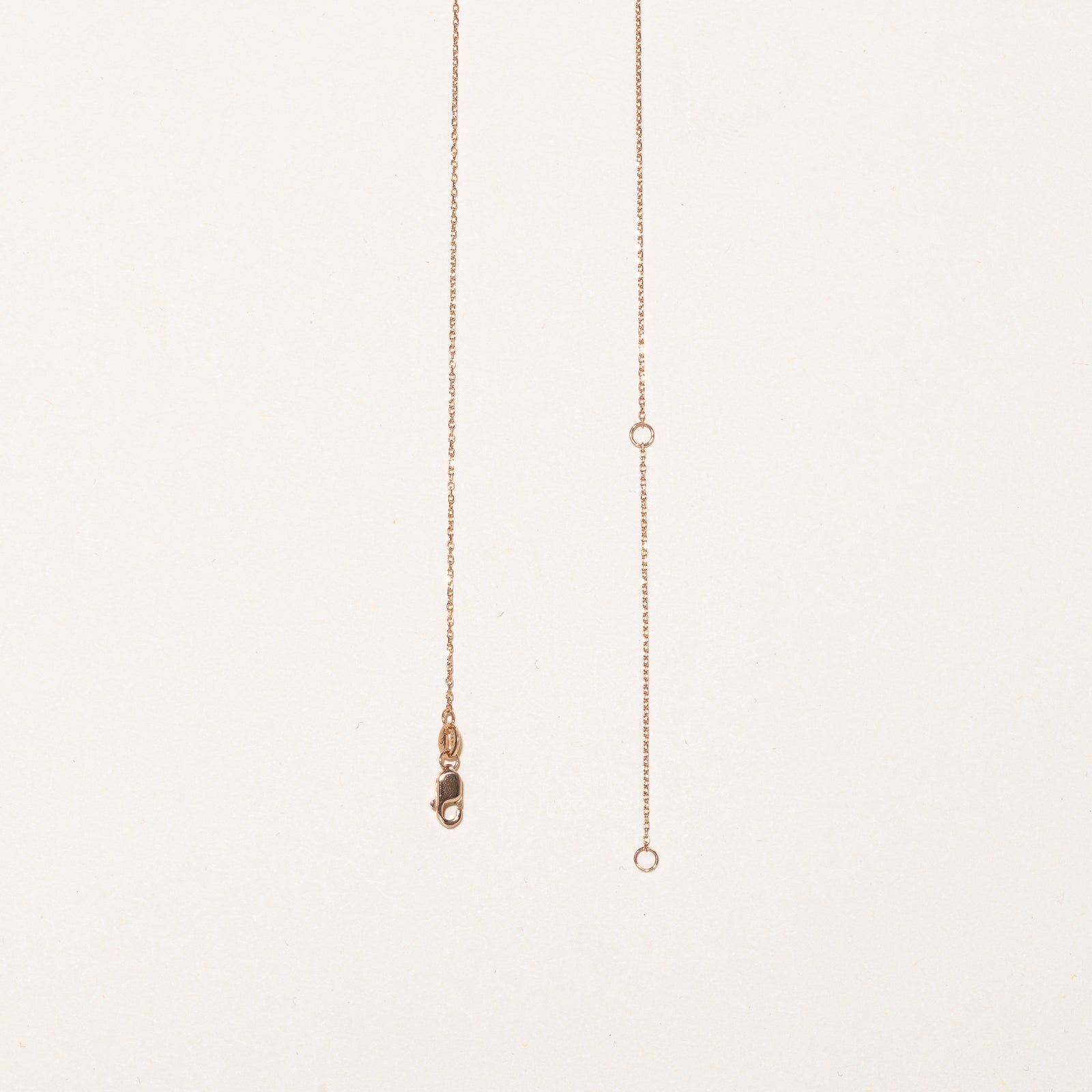 Diamond Scoop Pendant Necklace | 0.24ctw | 18" |