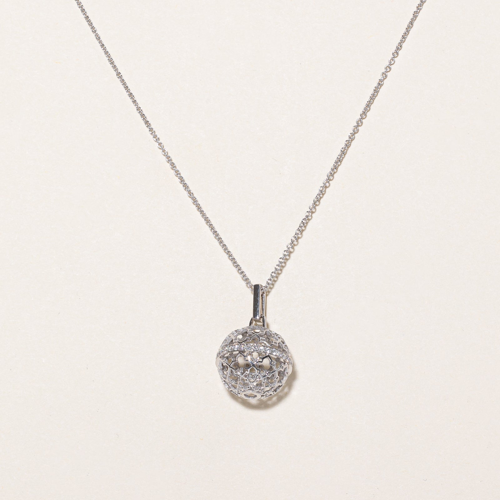 Birks' Diamond Necklace | 0.18ctw | 18" |