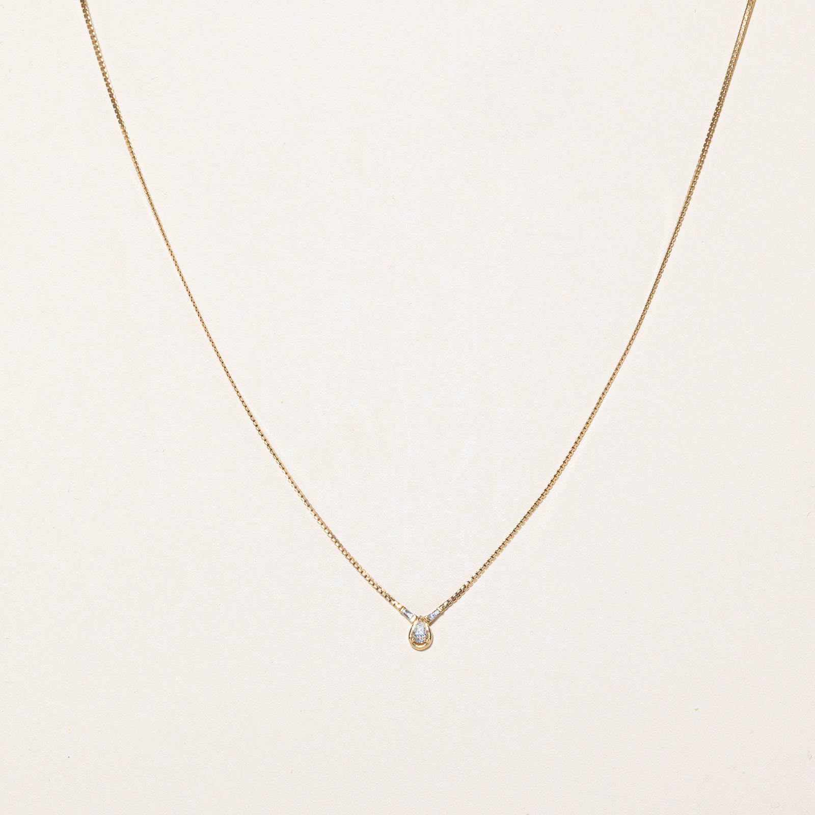 Collier en diamants | 0,17 ct | 40,6 cm |