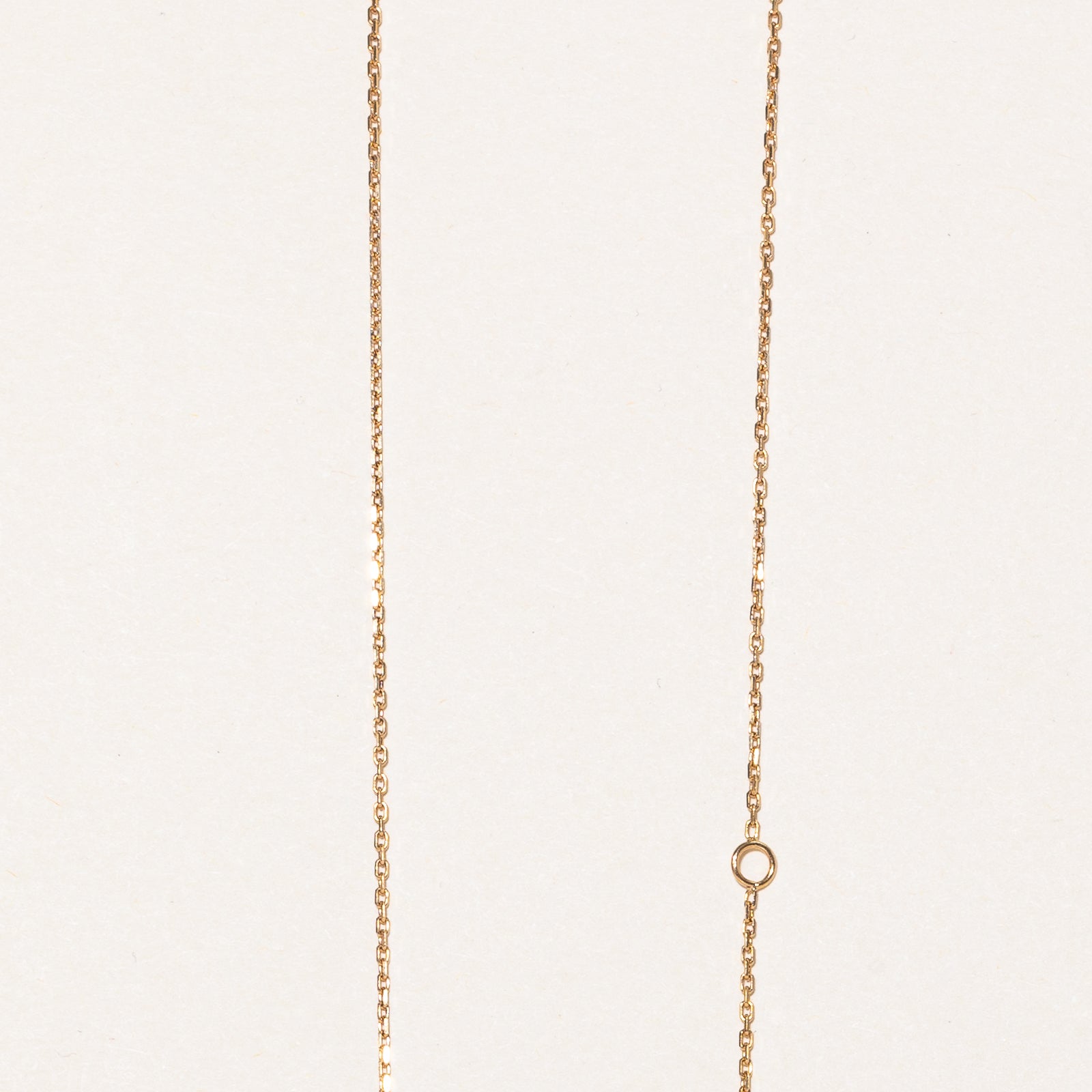 Diamond "H" Necklace | 0.10ctw | 18" |