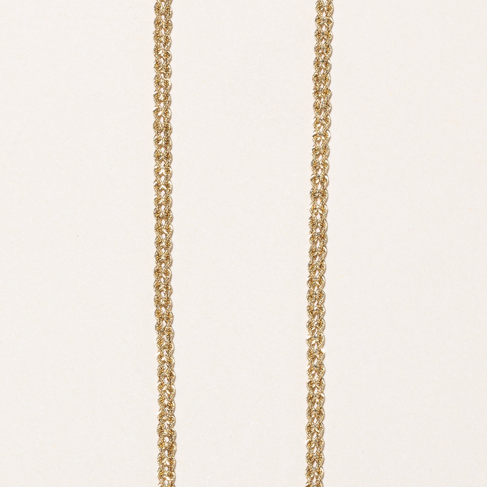 Diamond Woven Necklace | 0.11ctw | 16.5 |
