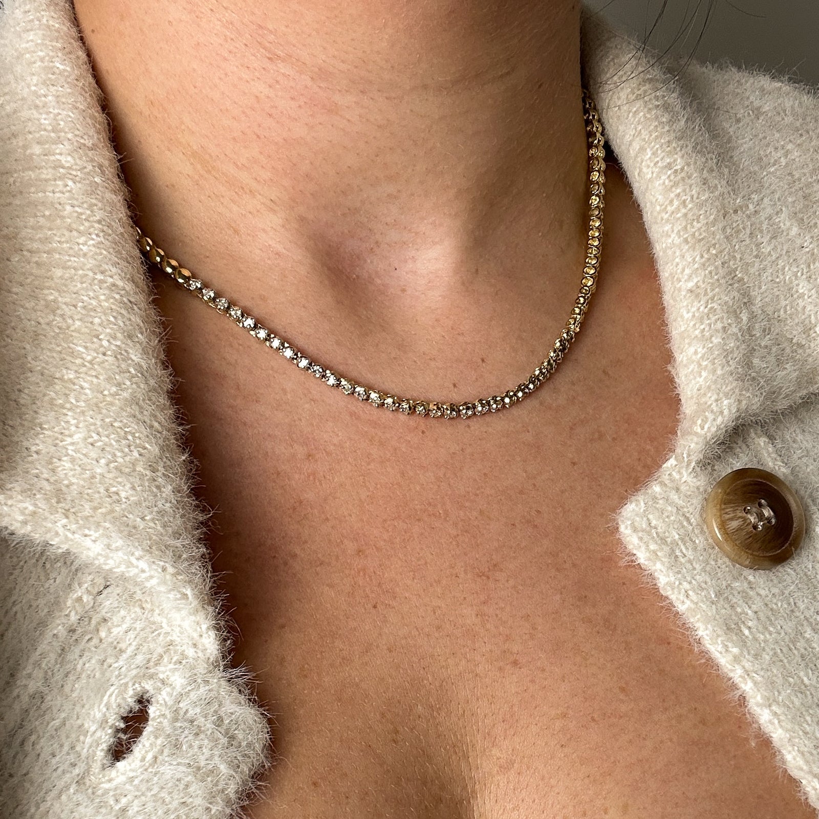 Diamond Necklace | 1.02ctw | 16.5" |