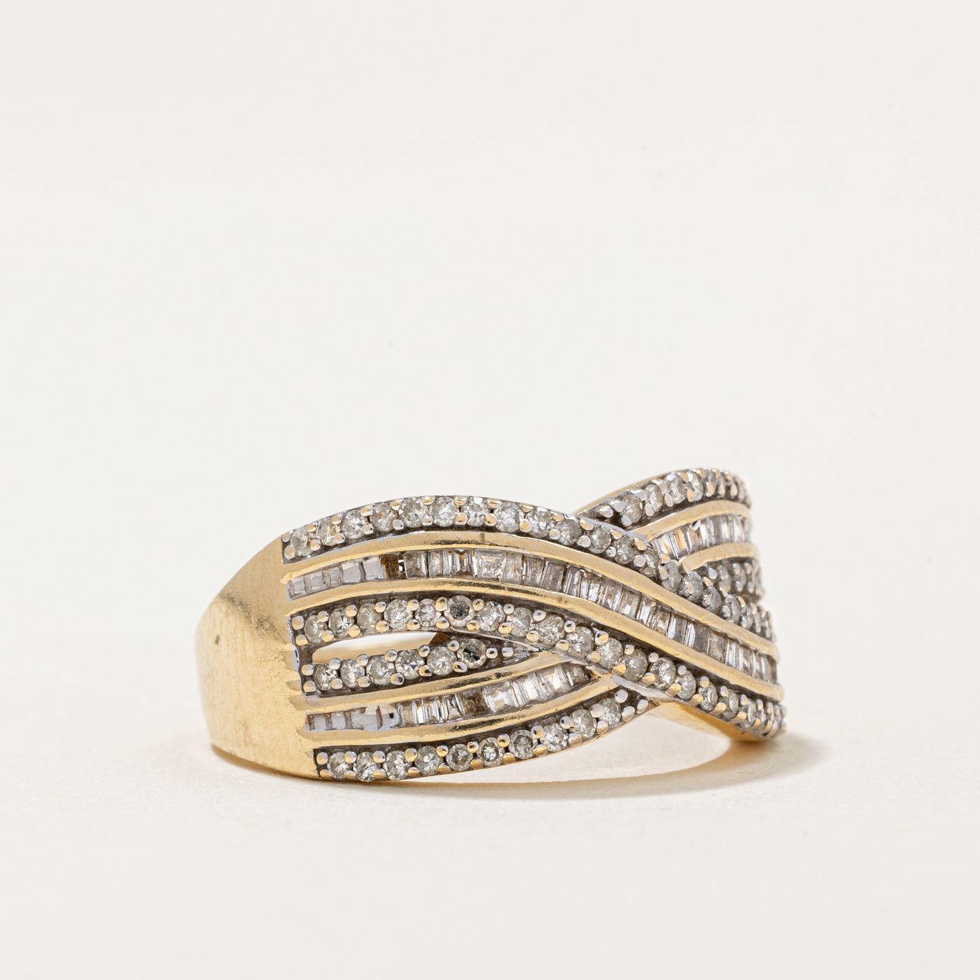 Diamond Waterfall Ring | 0.50ctw | SZ 6 |