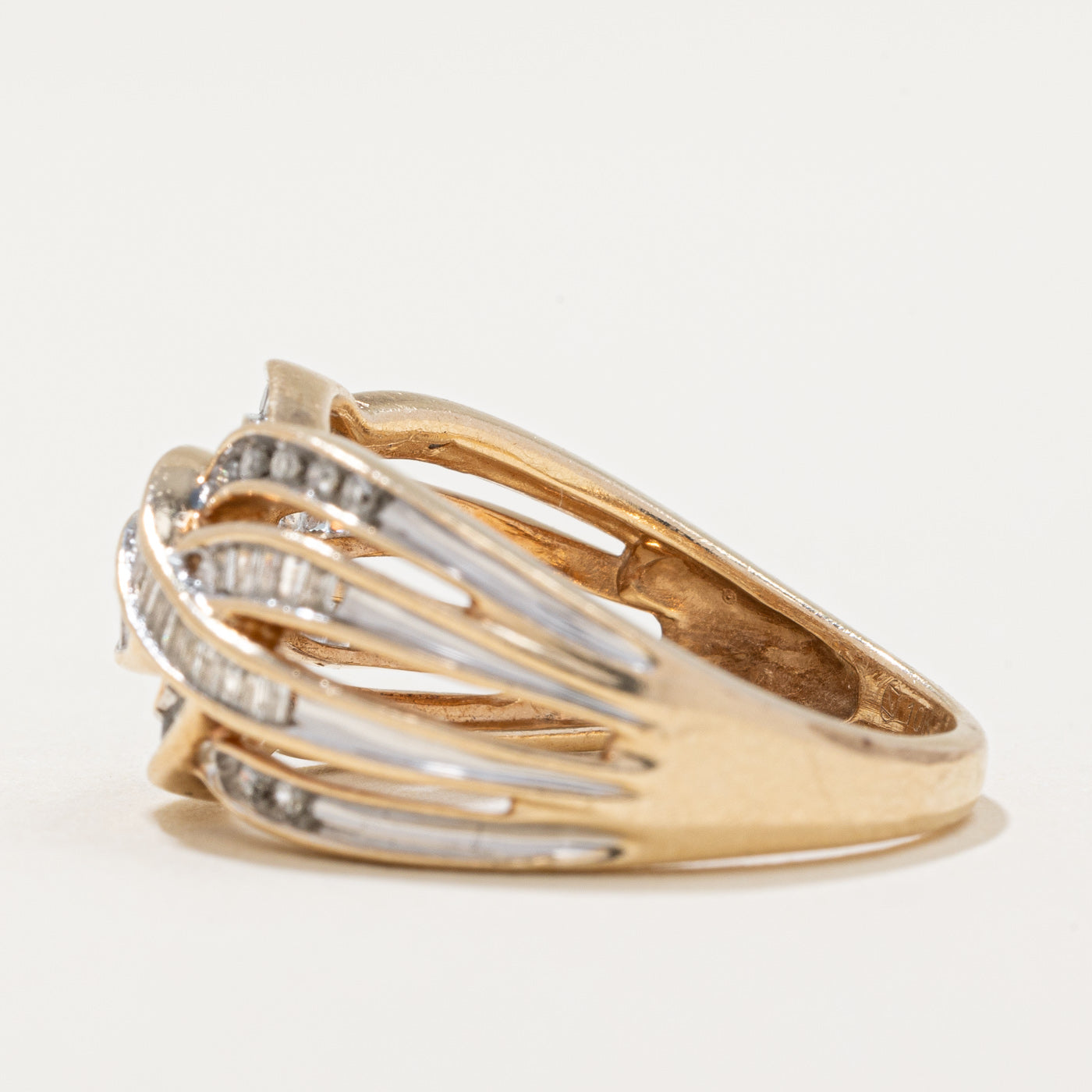Diamond Cocktail Ring | 0.45ctw | SZ 8.25 |