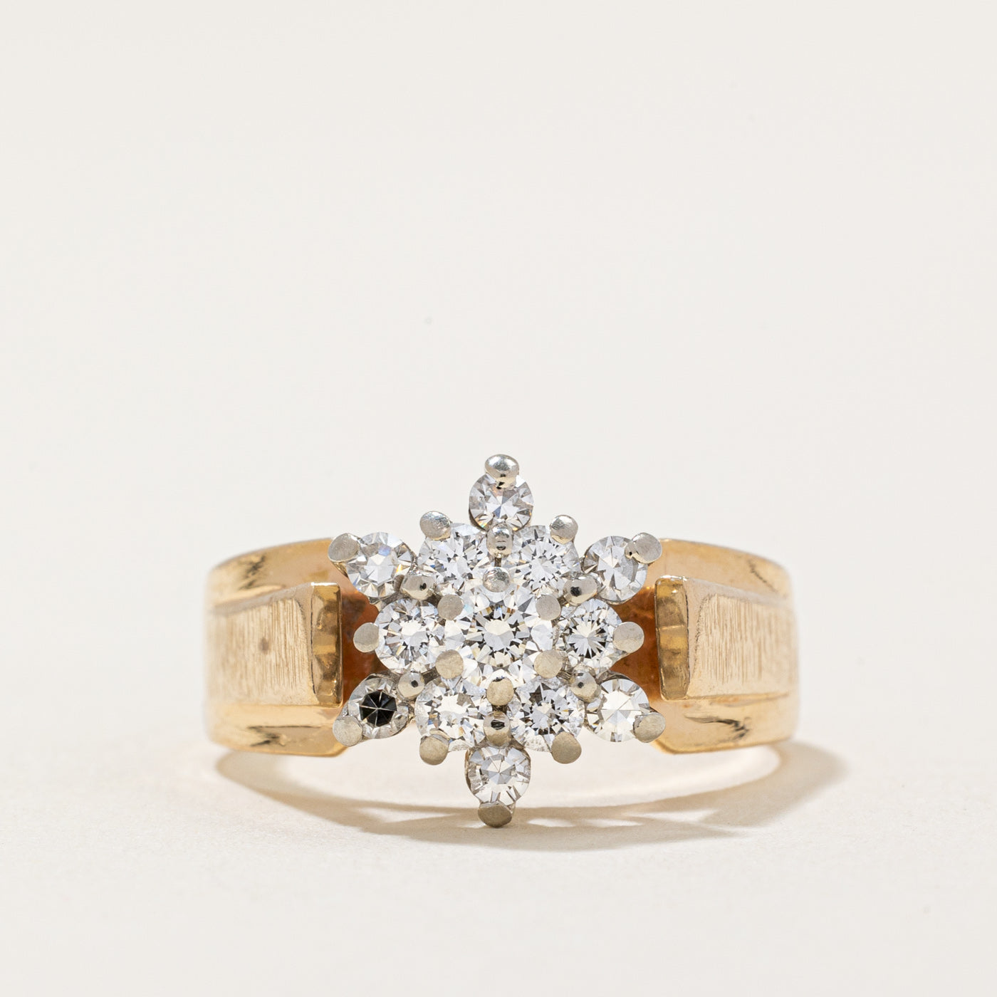 Diamond Cluster Ring | 0.55ctw | SZ 4.75 |
