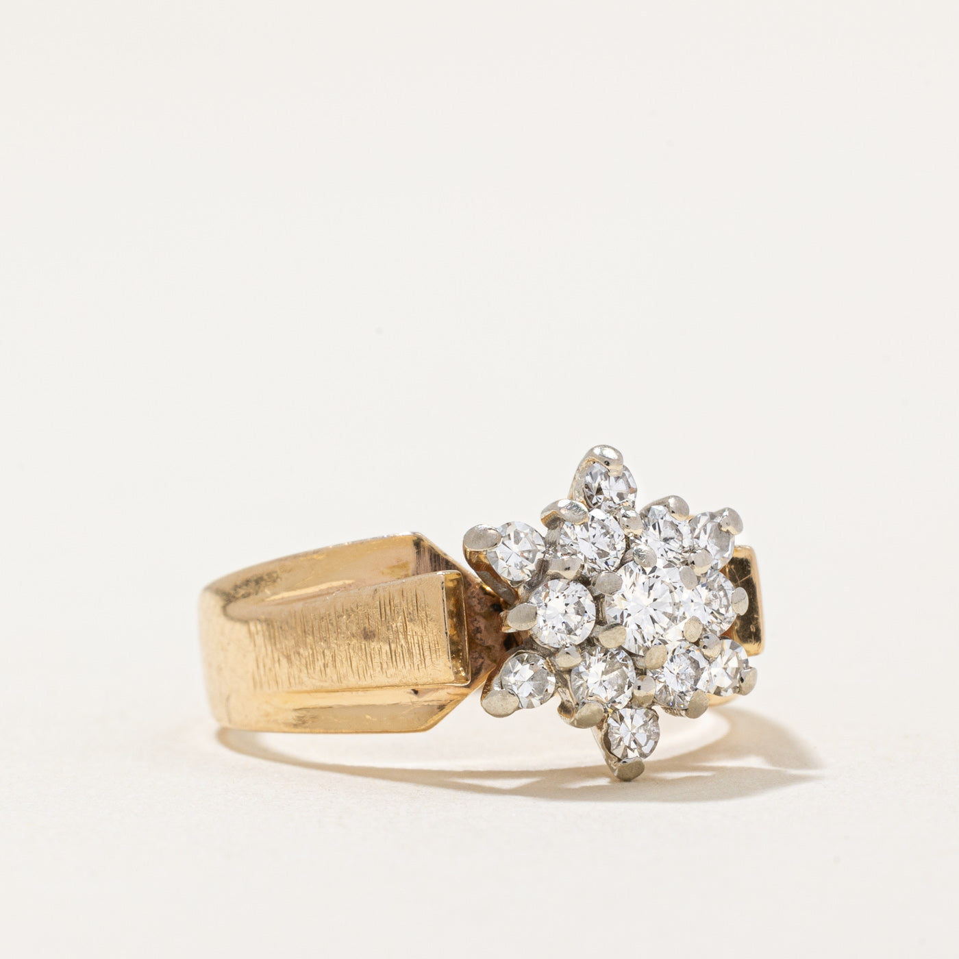 Diamond Cluster Ring | 0.55ctw | SZ 4.75 |