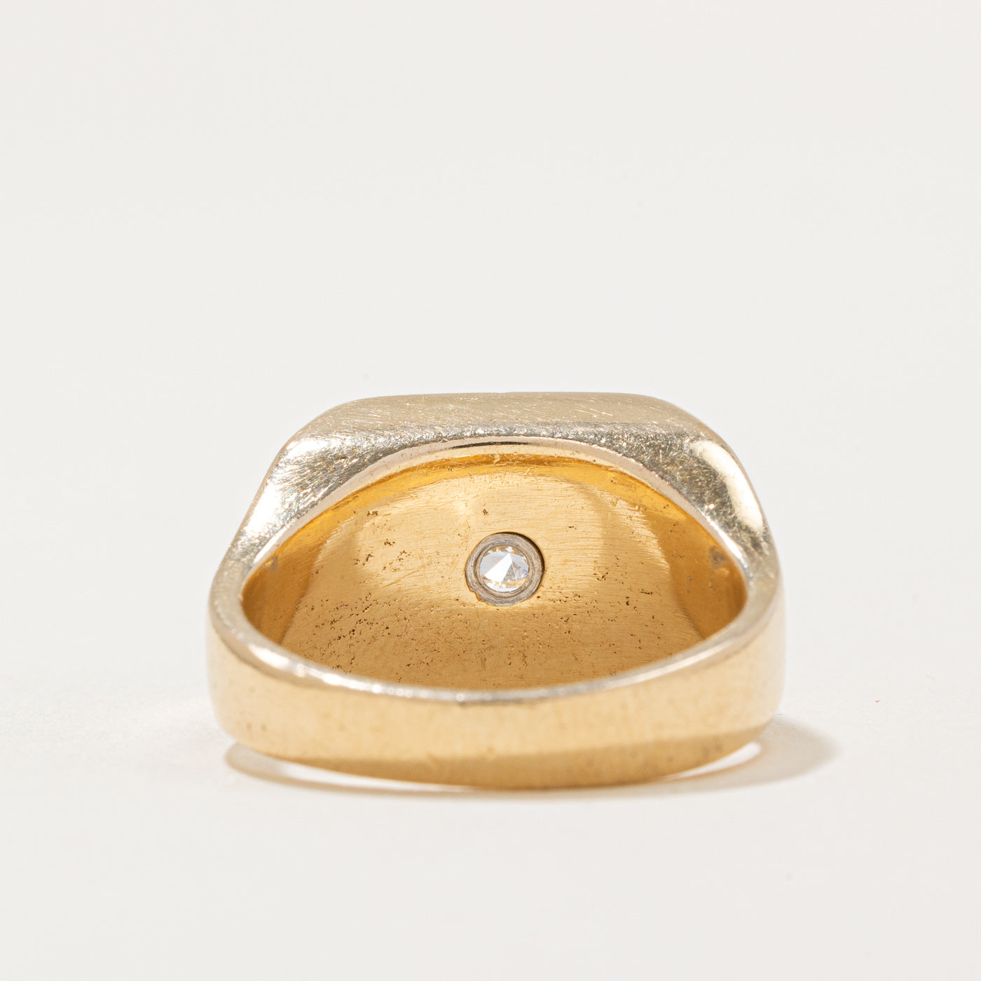 Diamond Signet Ring | 0.24ct | SZ 6.75 |