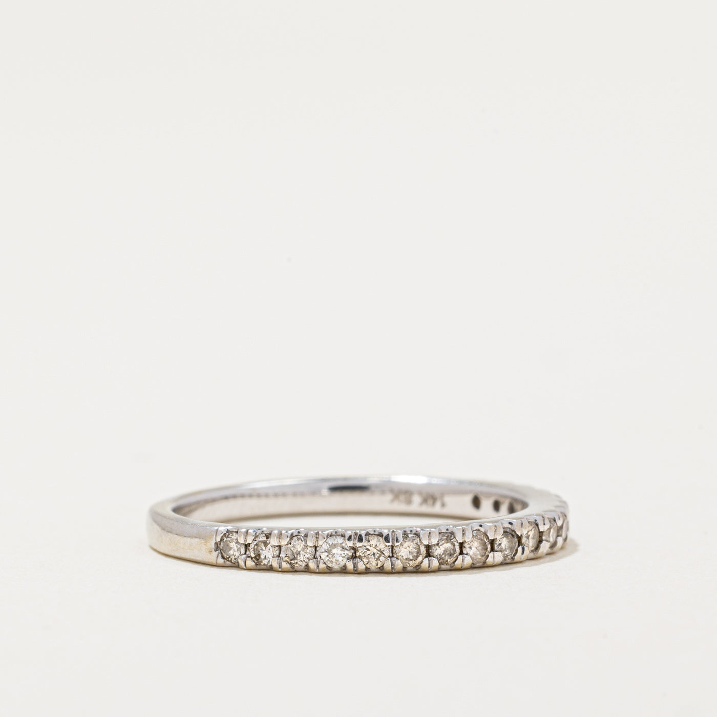 Diamond Semi Eternity Band | 0.25ctw | SZ 5.75 |