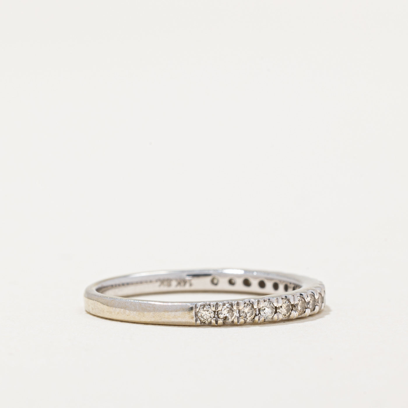 Diamond Semi Eternity Band | 0.25ctw | SZ 5.75 |