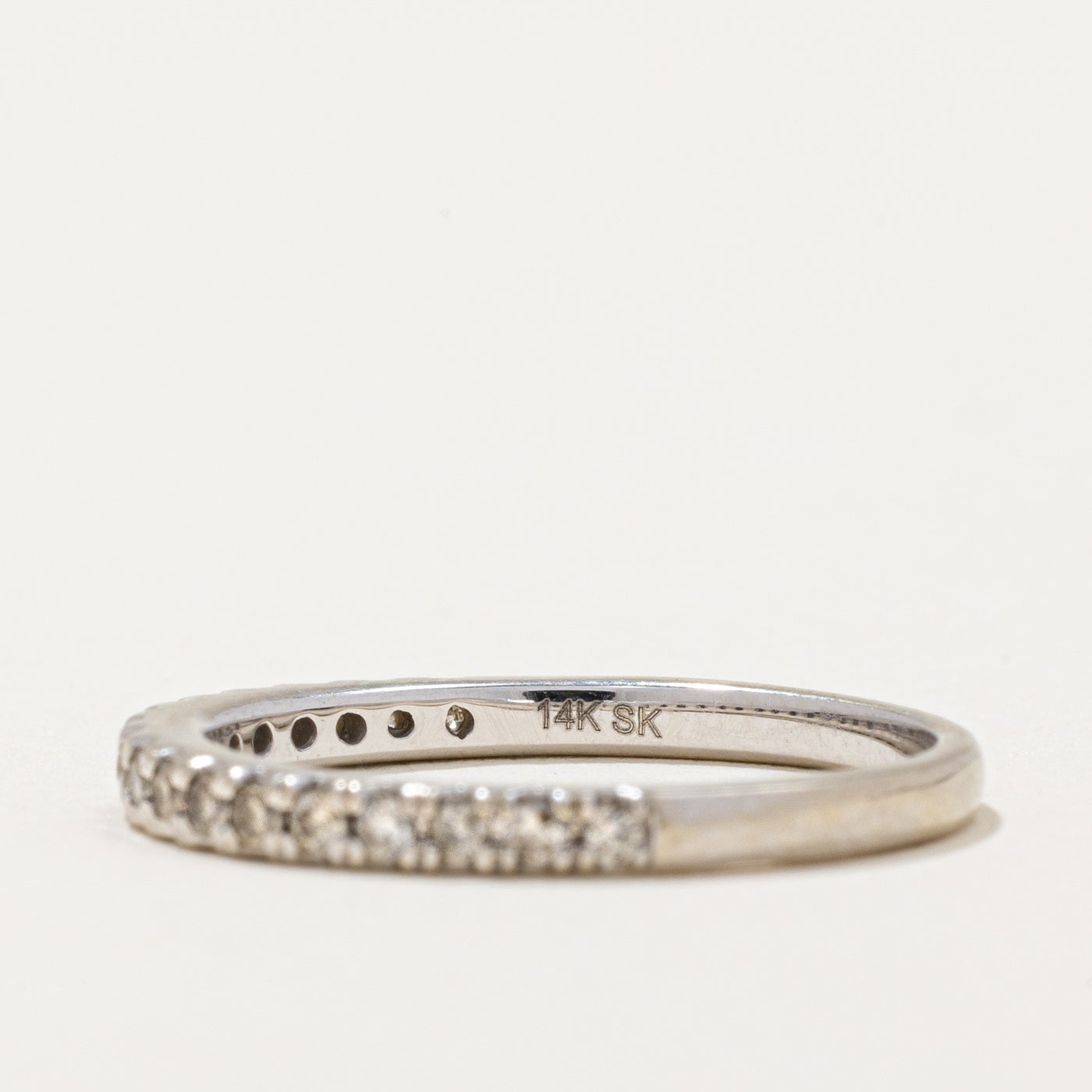 Diamond Semi Eternity Band | 0.25ctw | SZ 5.75 |